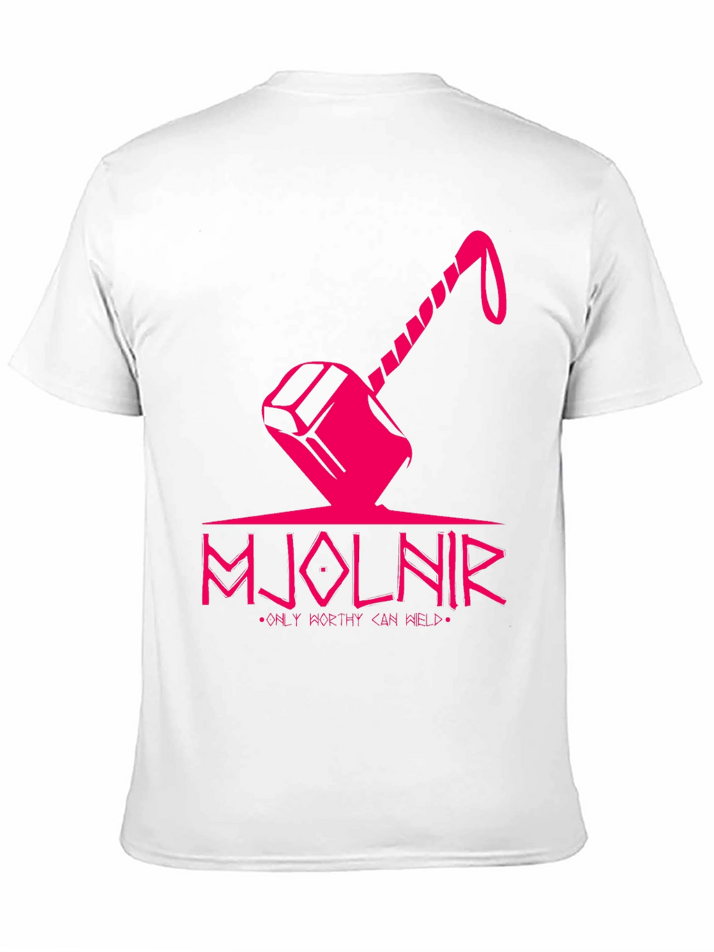 Mjolnir Graphic Tee - Only Worthy Can Wield!