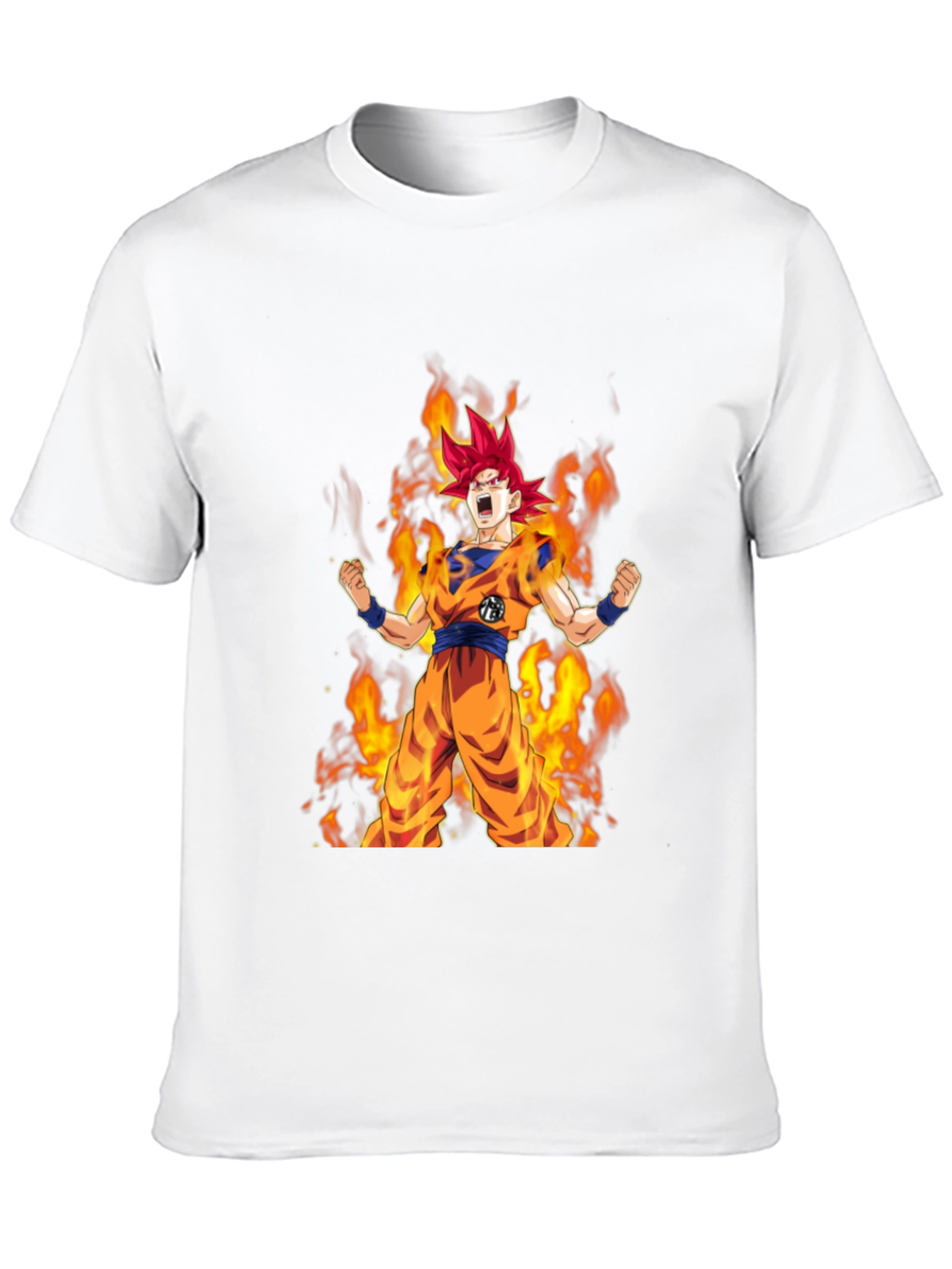 Super Saiyan God Goku Black T-Shirt