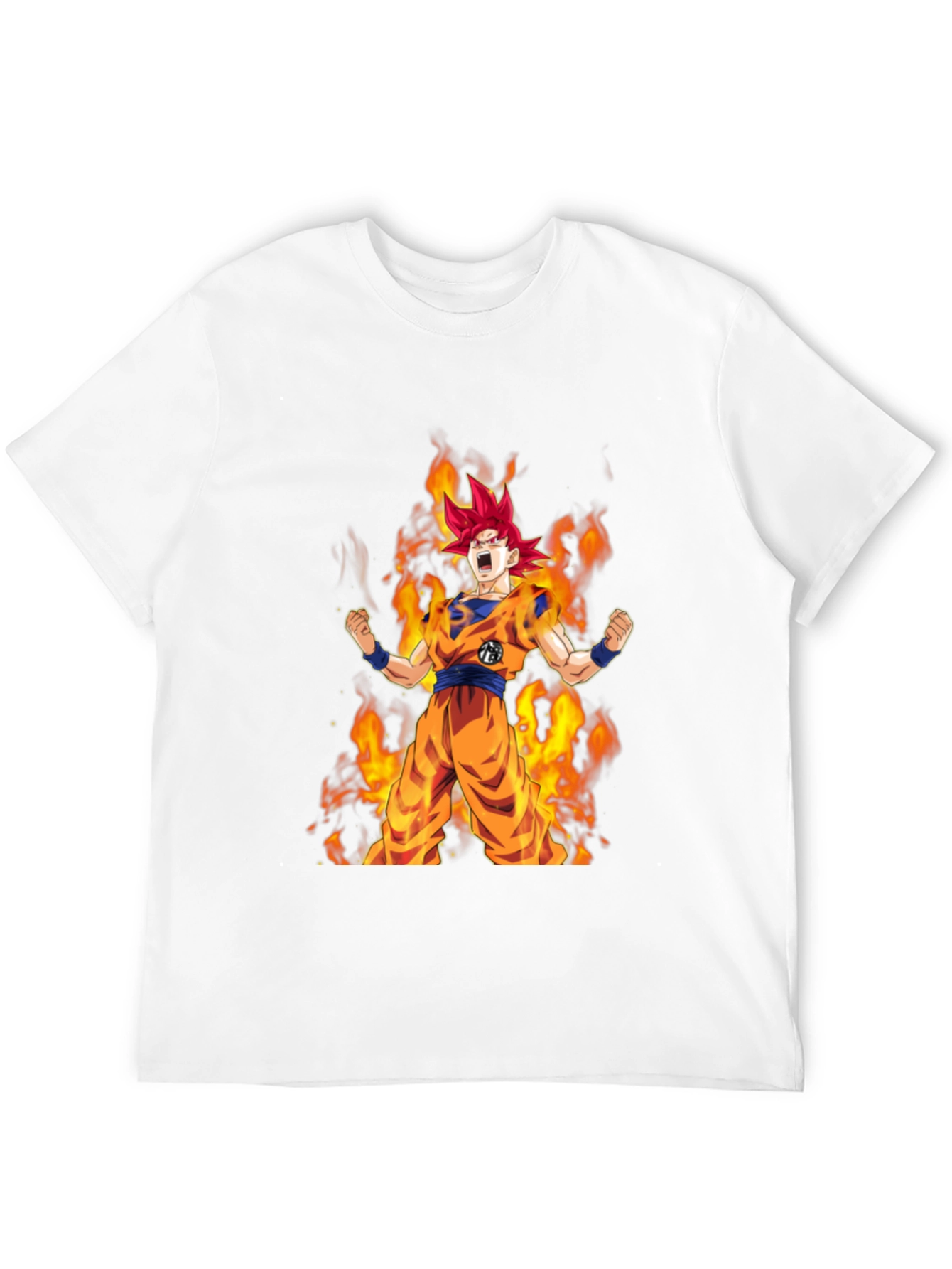 Super Saiyan God Goku Black T-Shirt