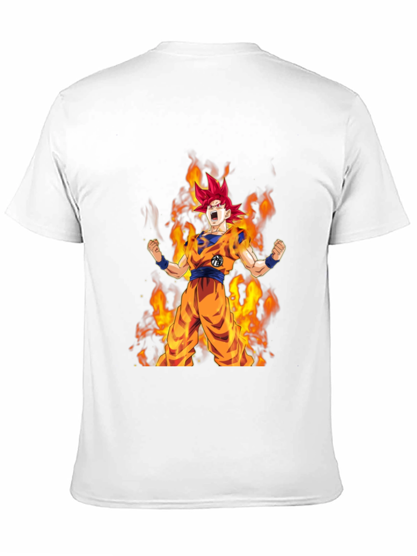 Super Saiyan God Goku Black T-Shirt