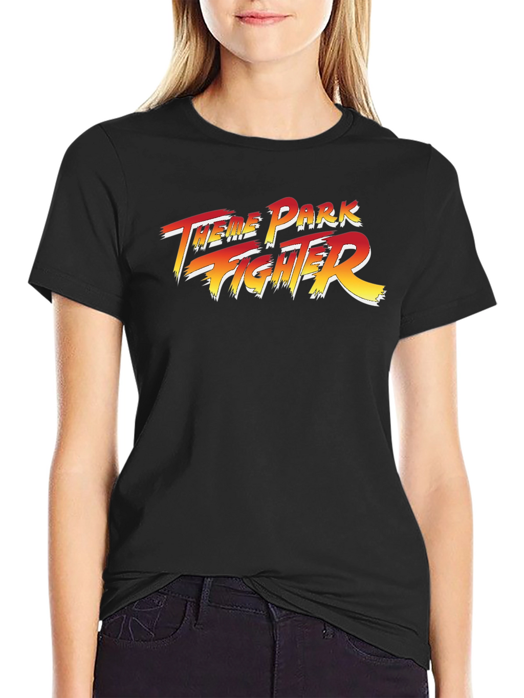 Theme Park Fighter Graphic Tee