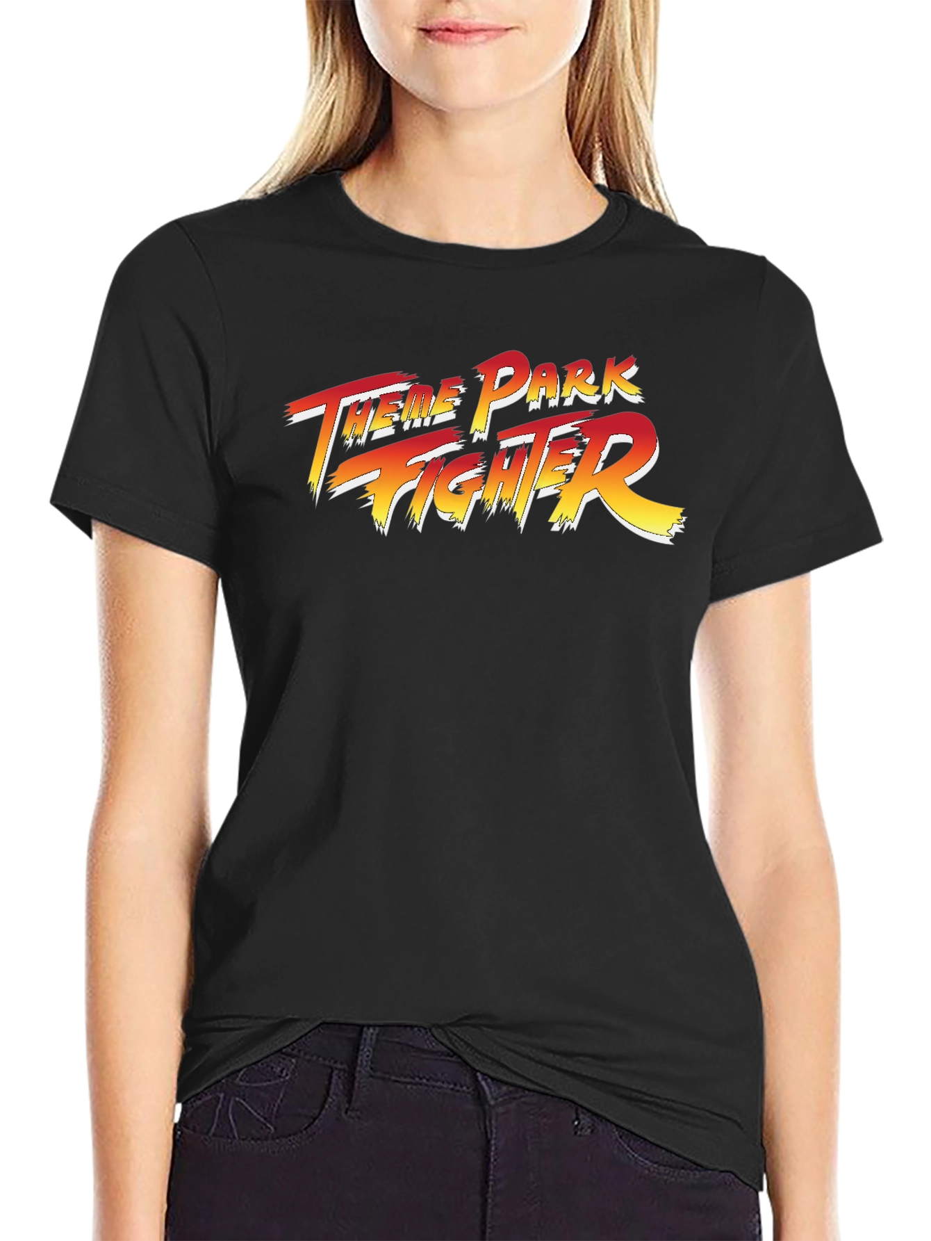 Theme Park Fighter Graphic Tee