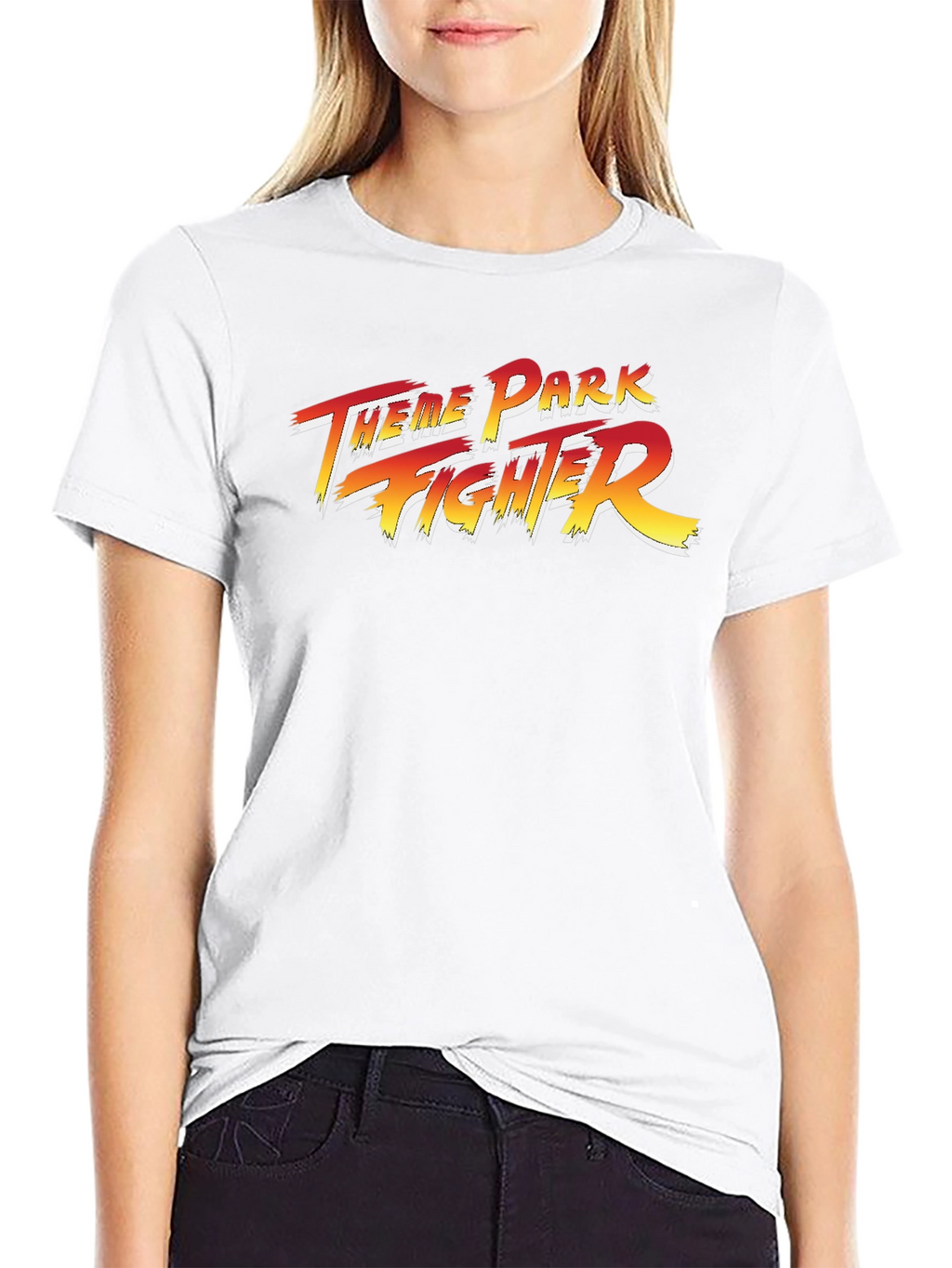 Theme Park Fighter Graphic Tee