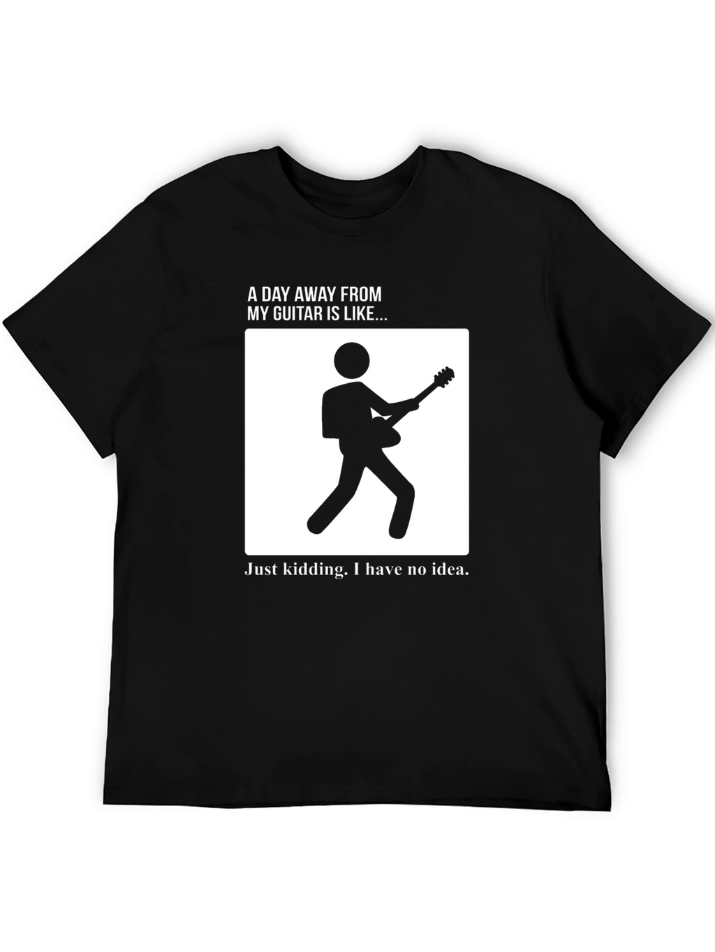 Guitar Lovers Tee - Funny Graphic T-Shirt
