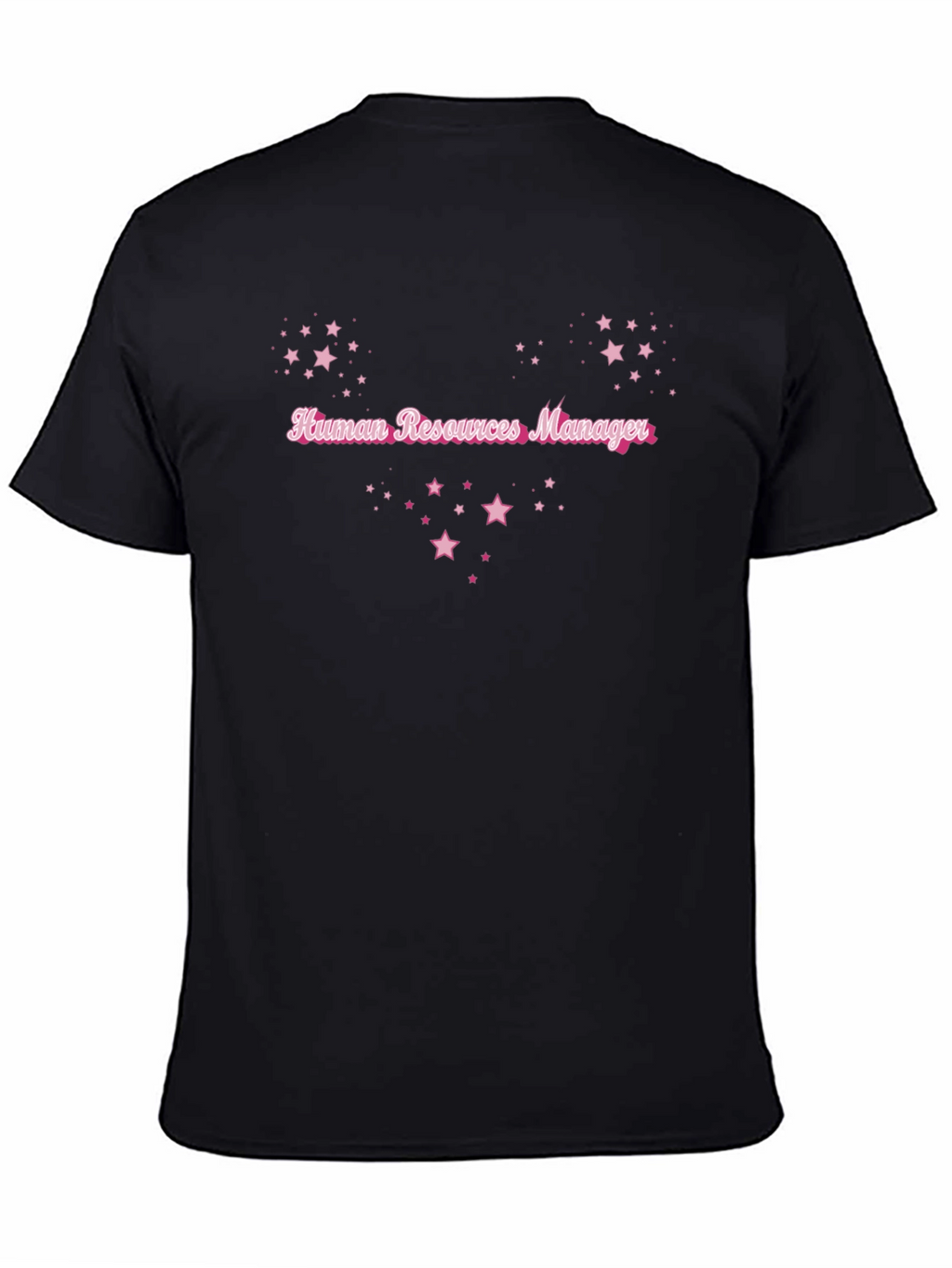 HR Manager Starry T-Shirt - Black