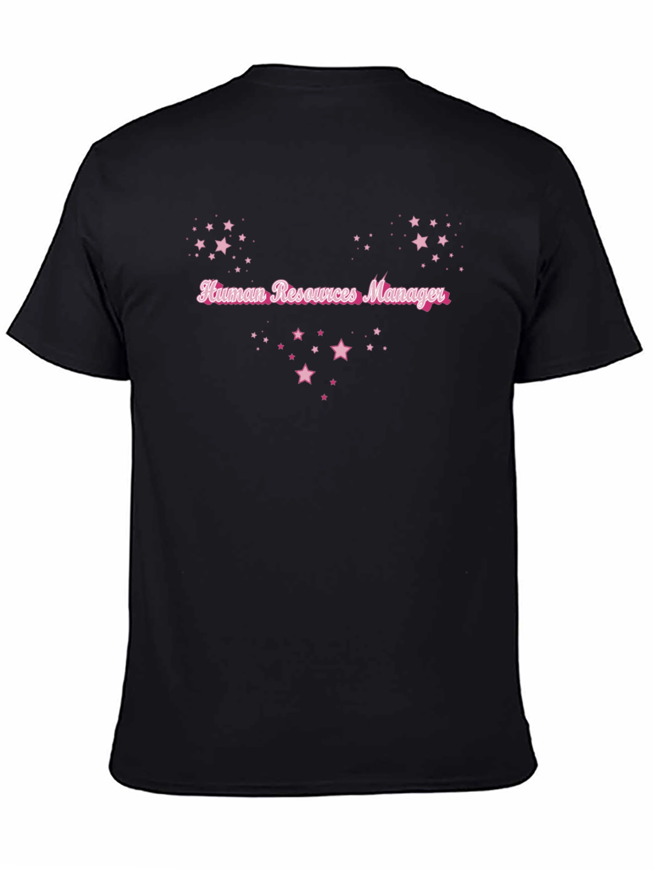 HR Manager Starry T-Shirt - Black