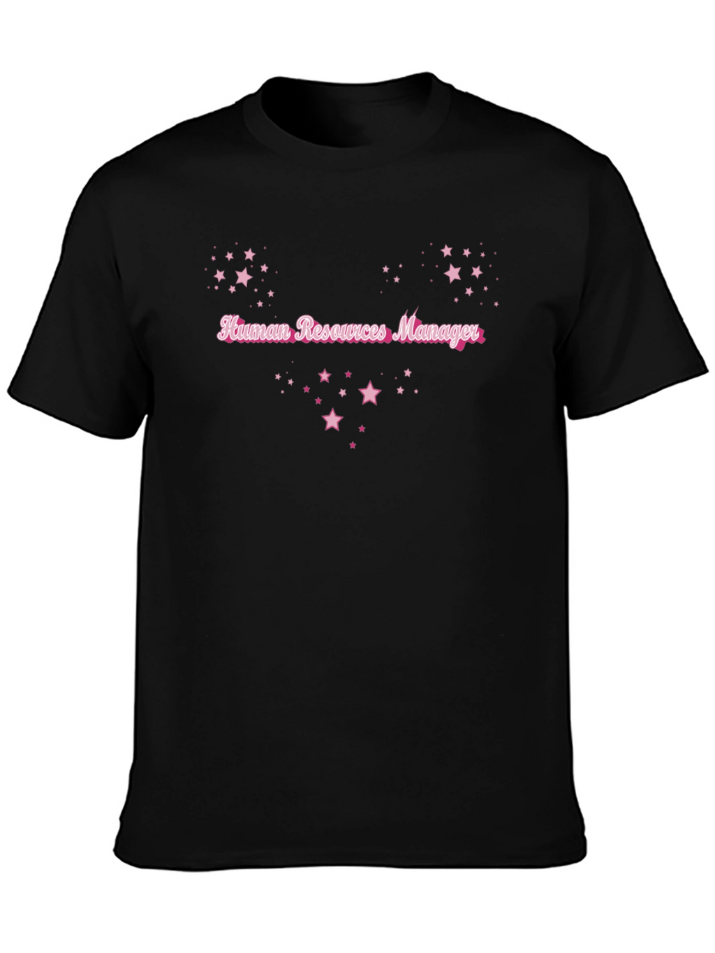 HR Manager Starry T-Shirt - Black