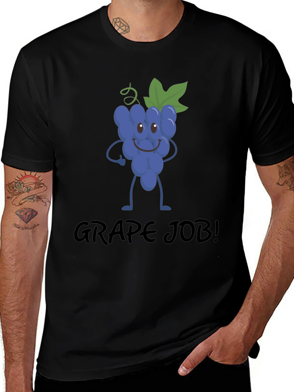 Funny Grape Job T-Shirt