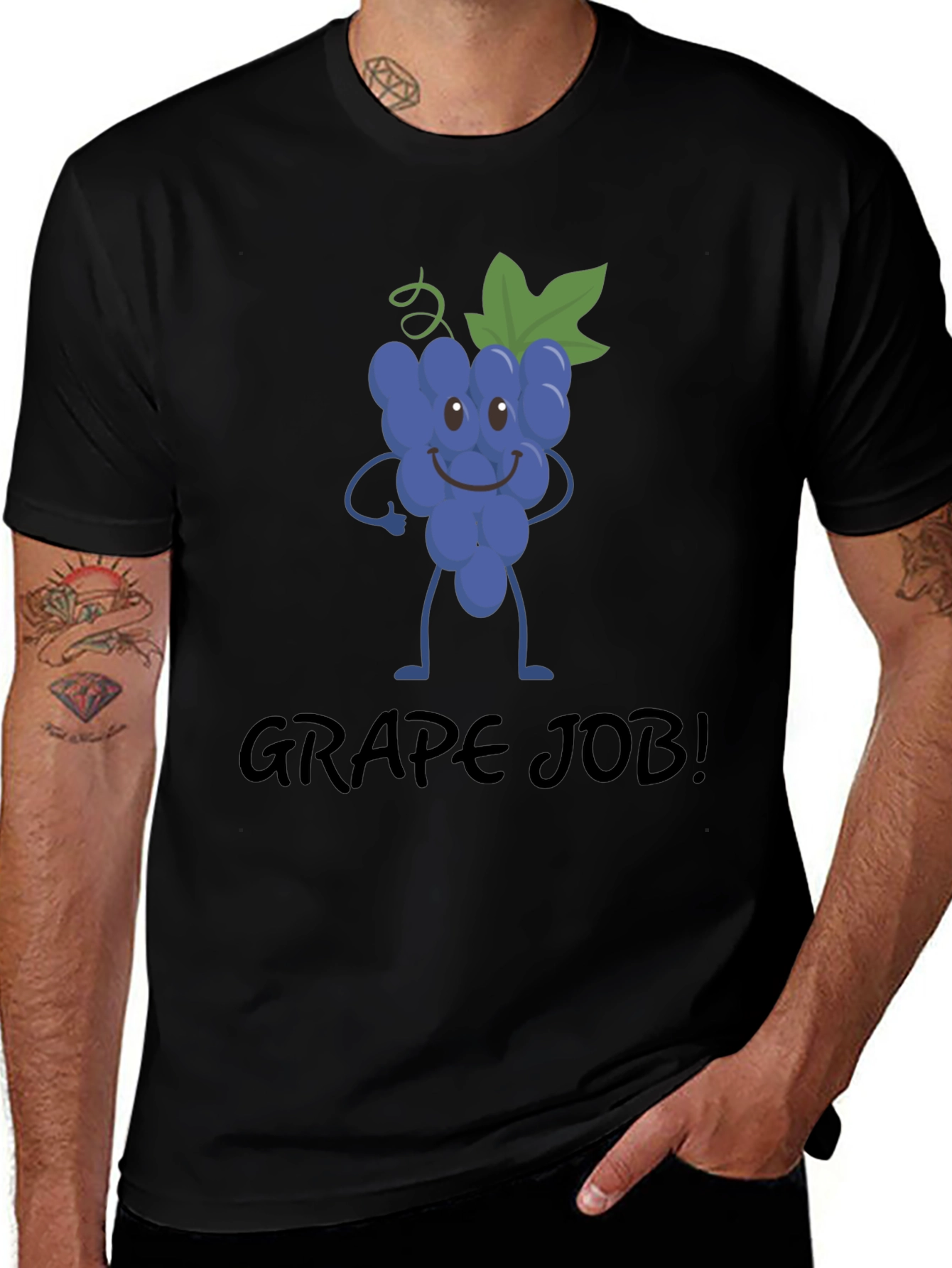 Funny Grape Job T-Shirt