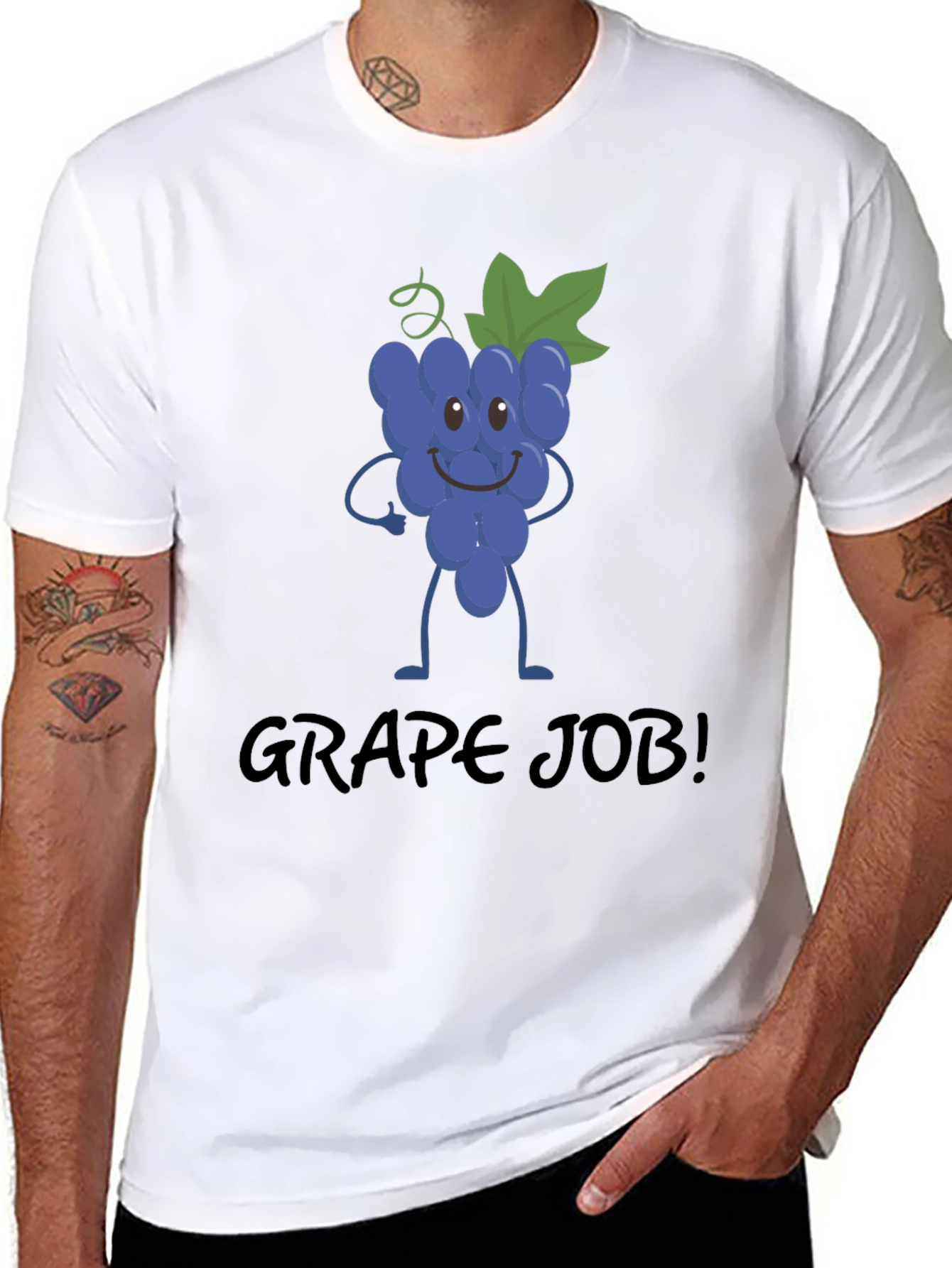 Funny Grape Job T-Shirt