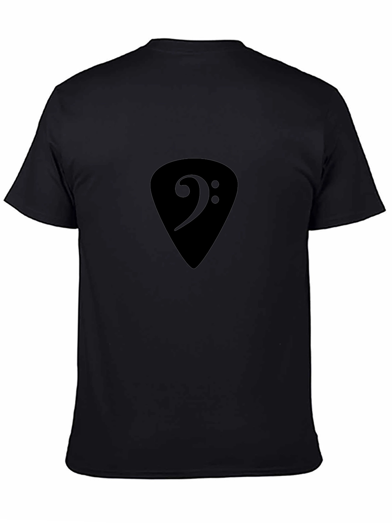 Bass Clef Guitar Pick T-Shirt