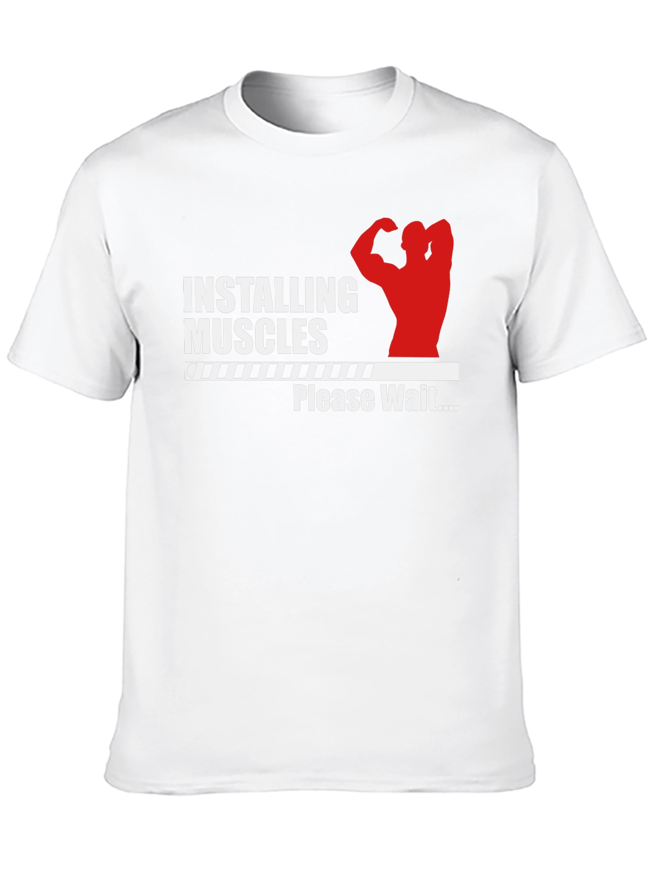Installing Muscles Graphic Tee