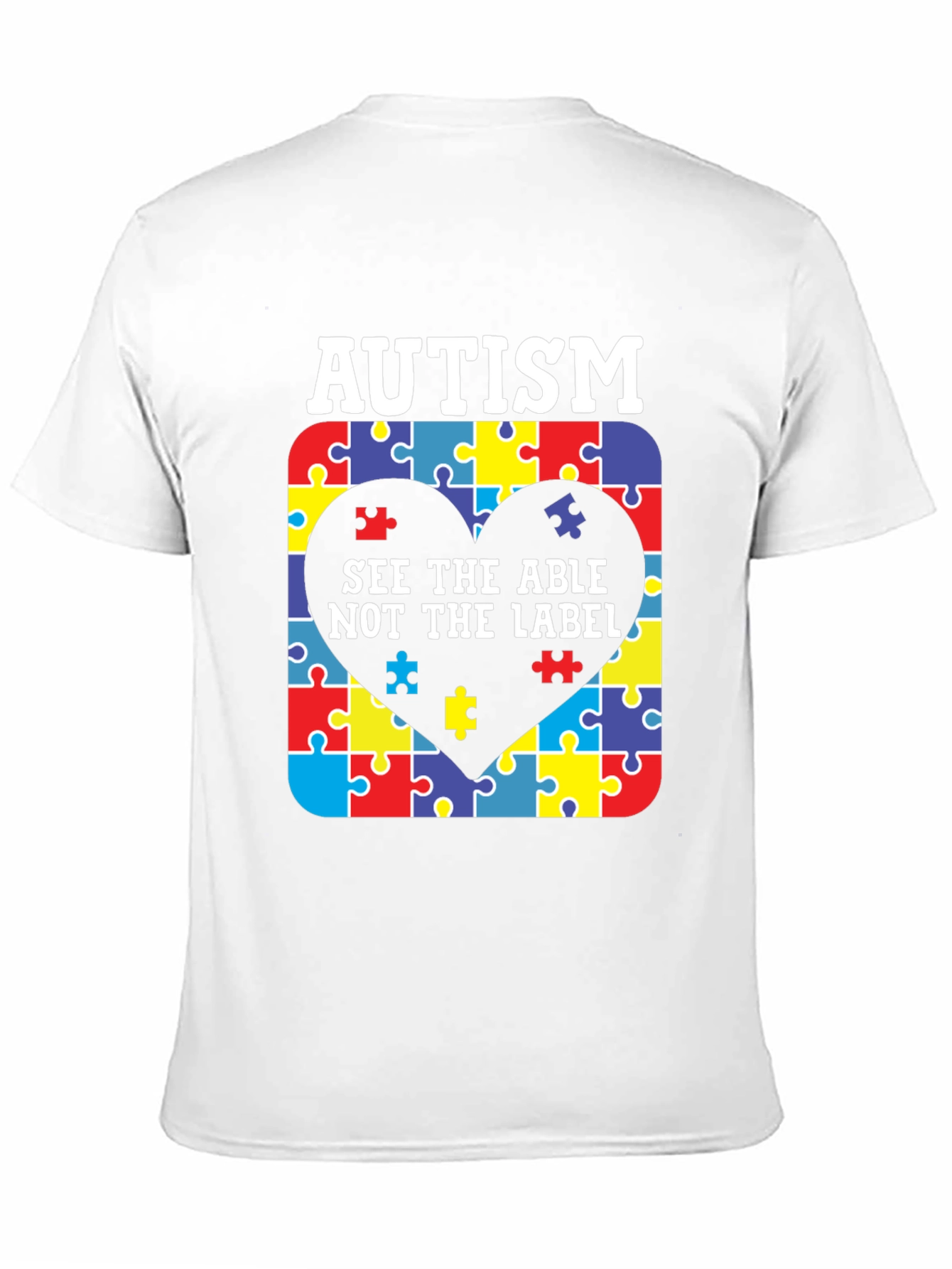 Autism Awareness Puzzle Heart T-Shirt