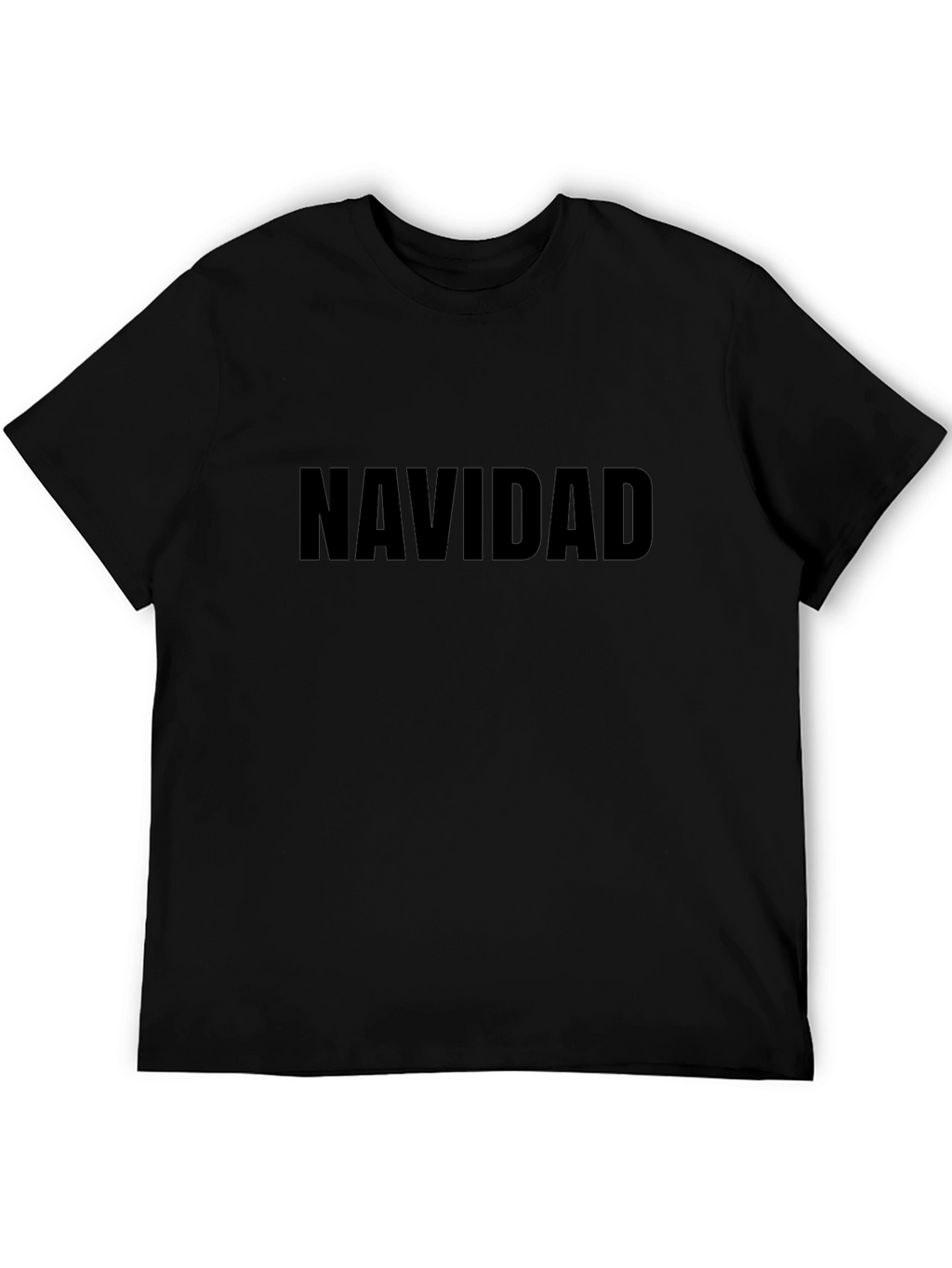 Navidad Black T-Shirt - Holiday Festive Wear