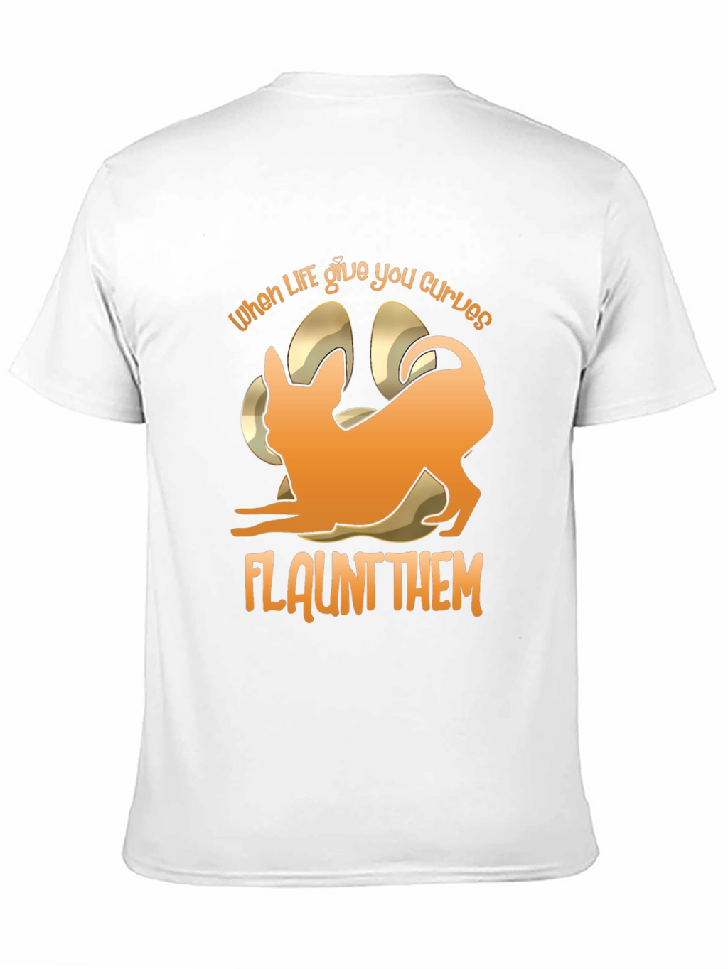 Curves Chihuahua T-Shirt