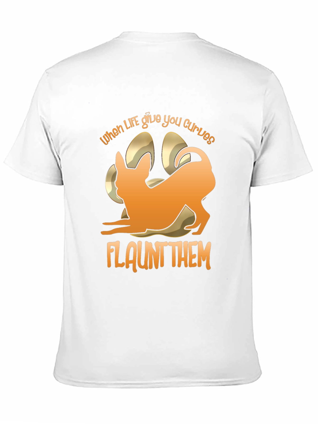 Curves Chihuahua T-Shirt