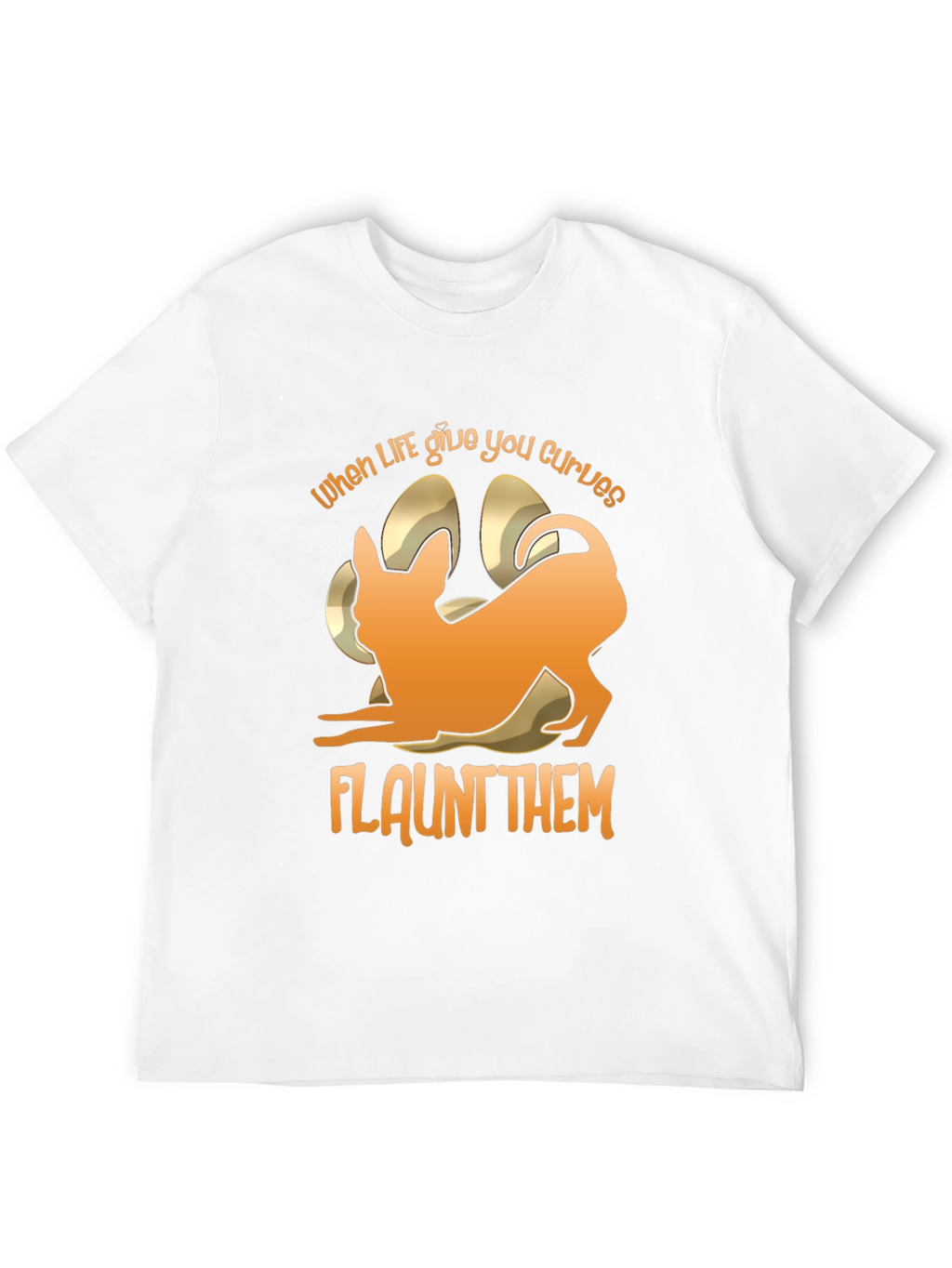 Curves Chihuahua T-Shirt