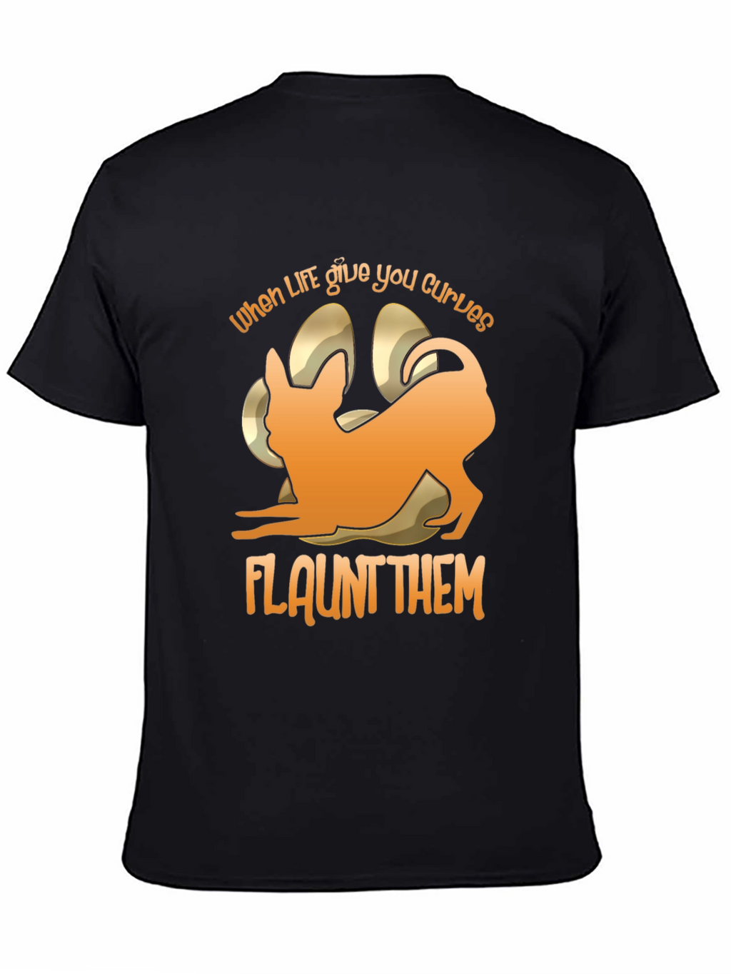 Curves Chihuahua T-Shirt