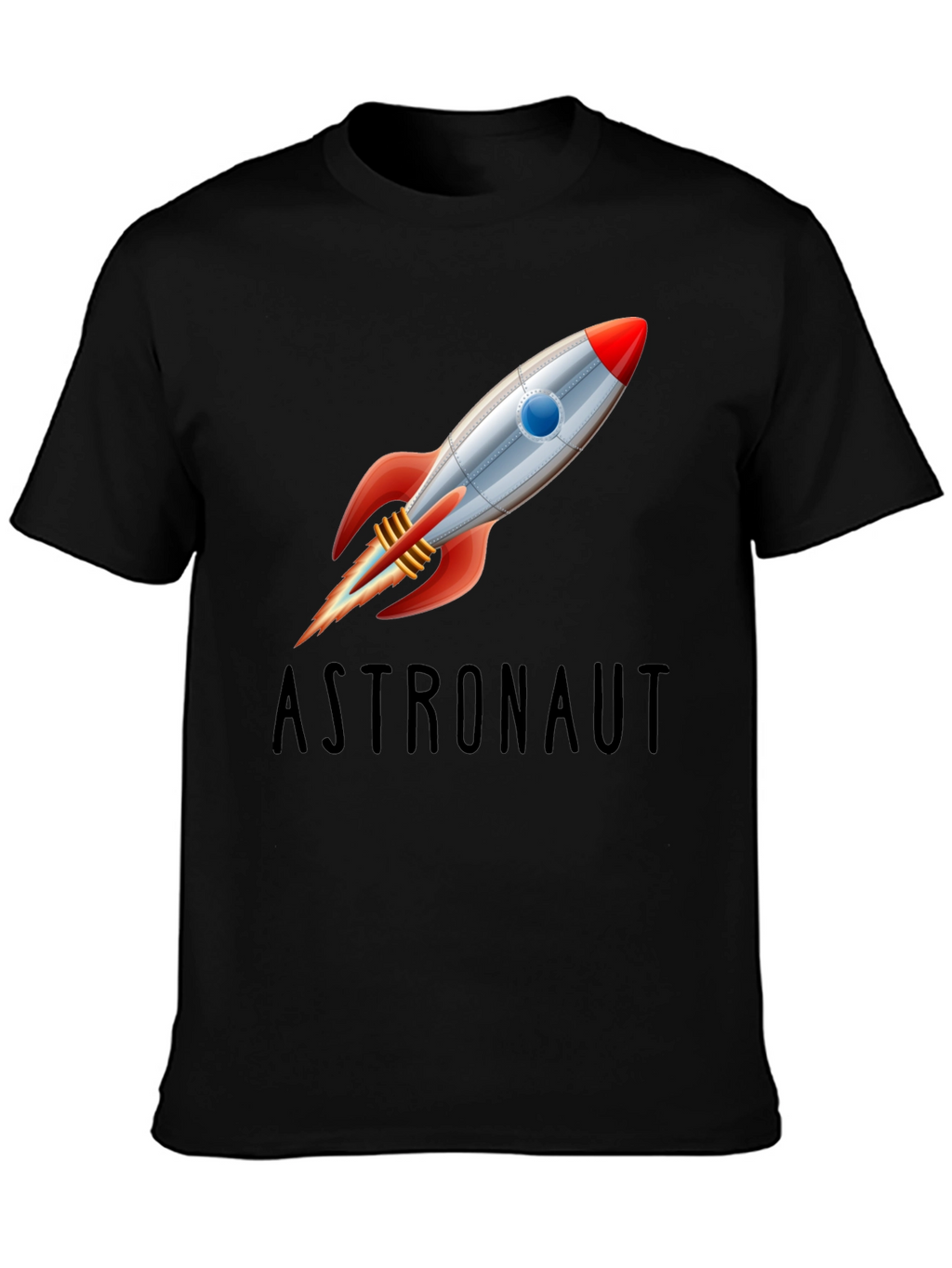 Astronaut Rocket T-Shirt - Space Adventure Tee