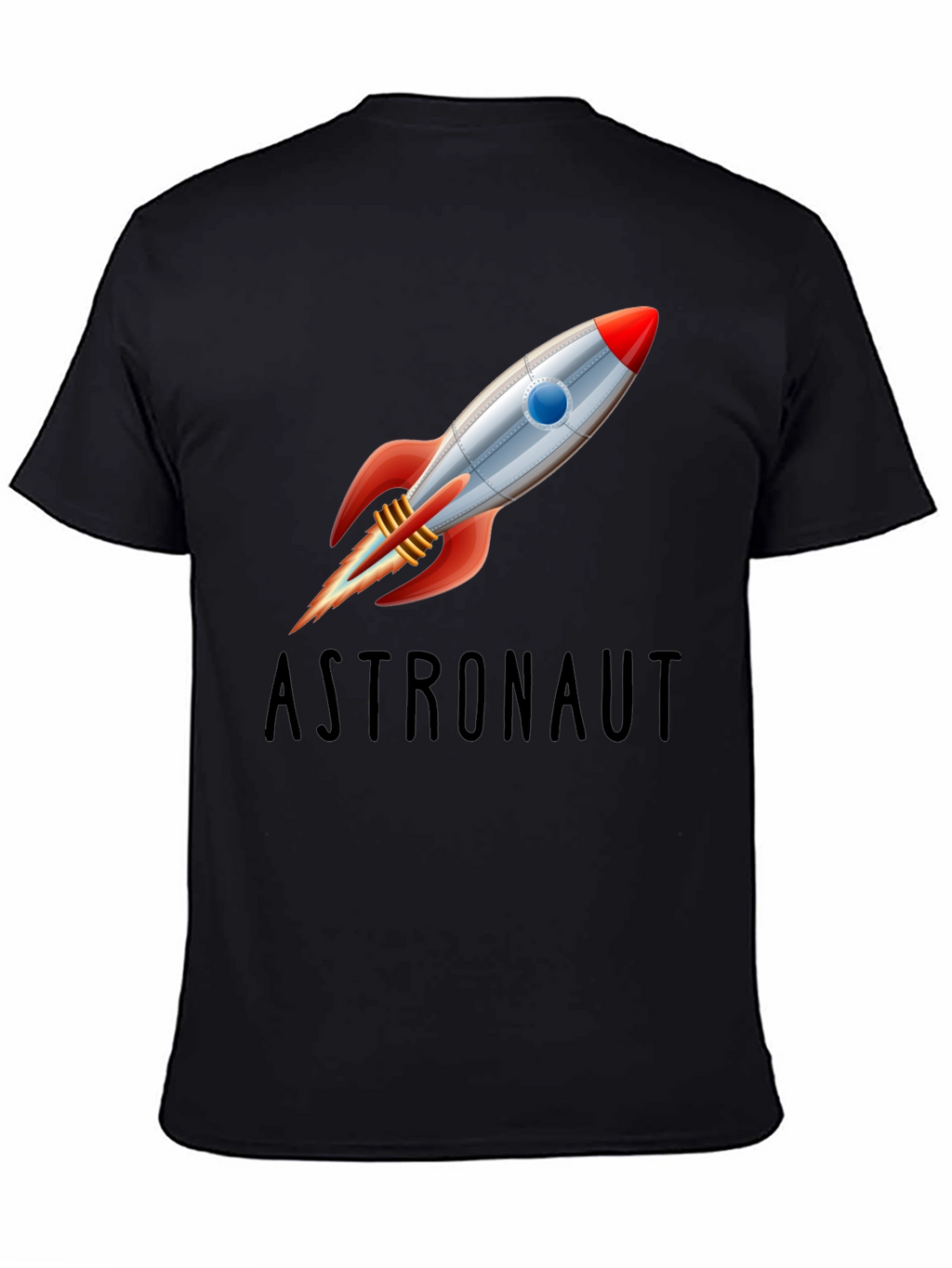 Astronaut Rocket T-Shirt - Space Adventure Tee