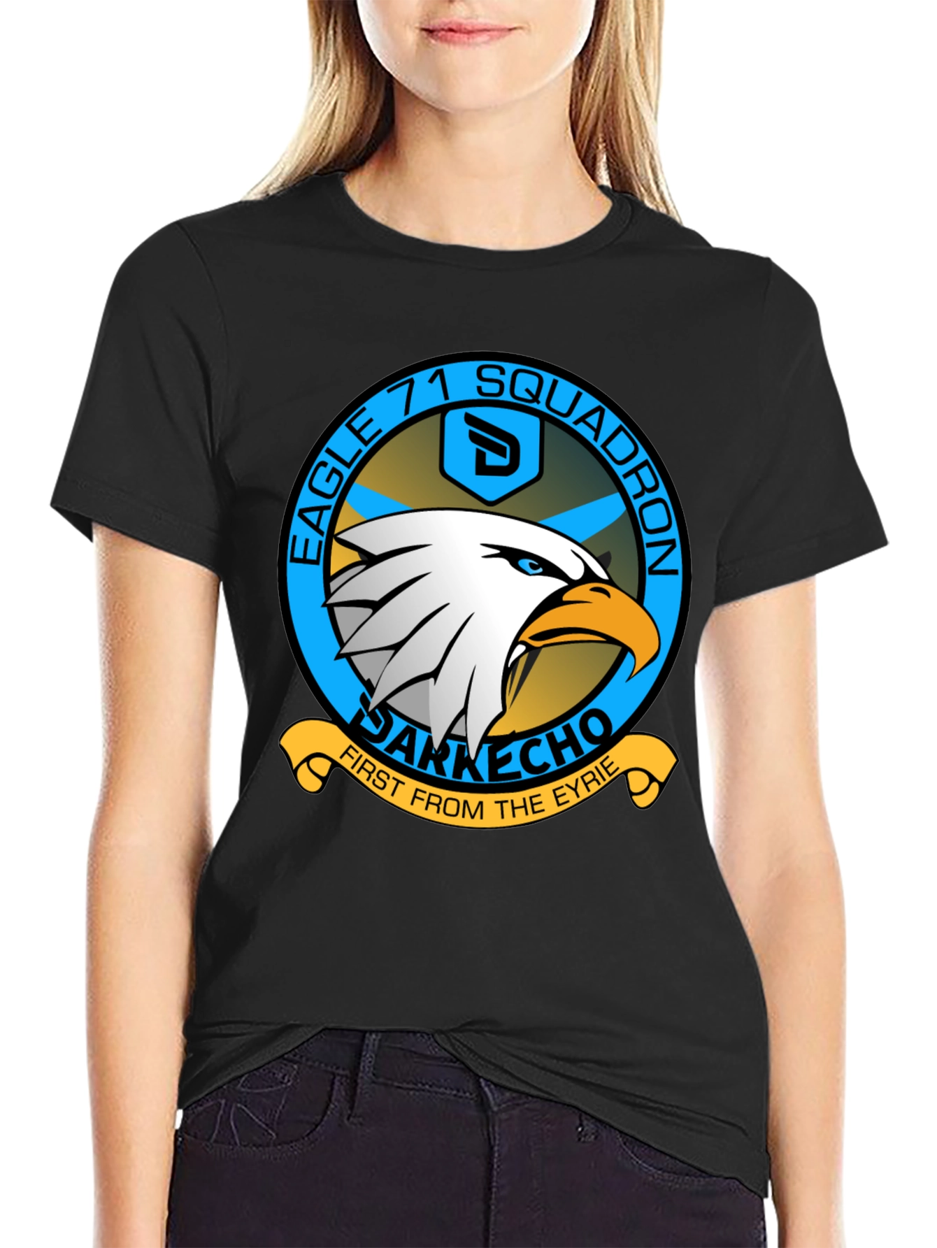 Eagle 71 Squadron Graphic Tee - Darkecho