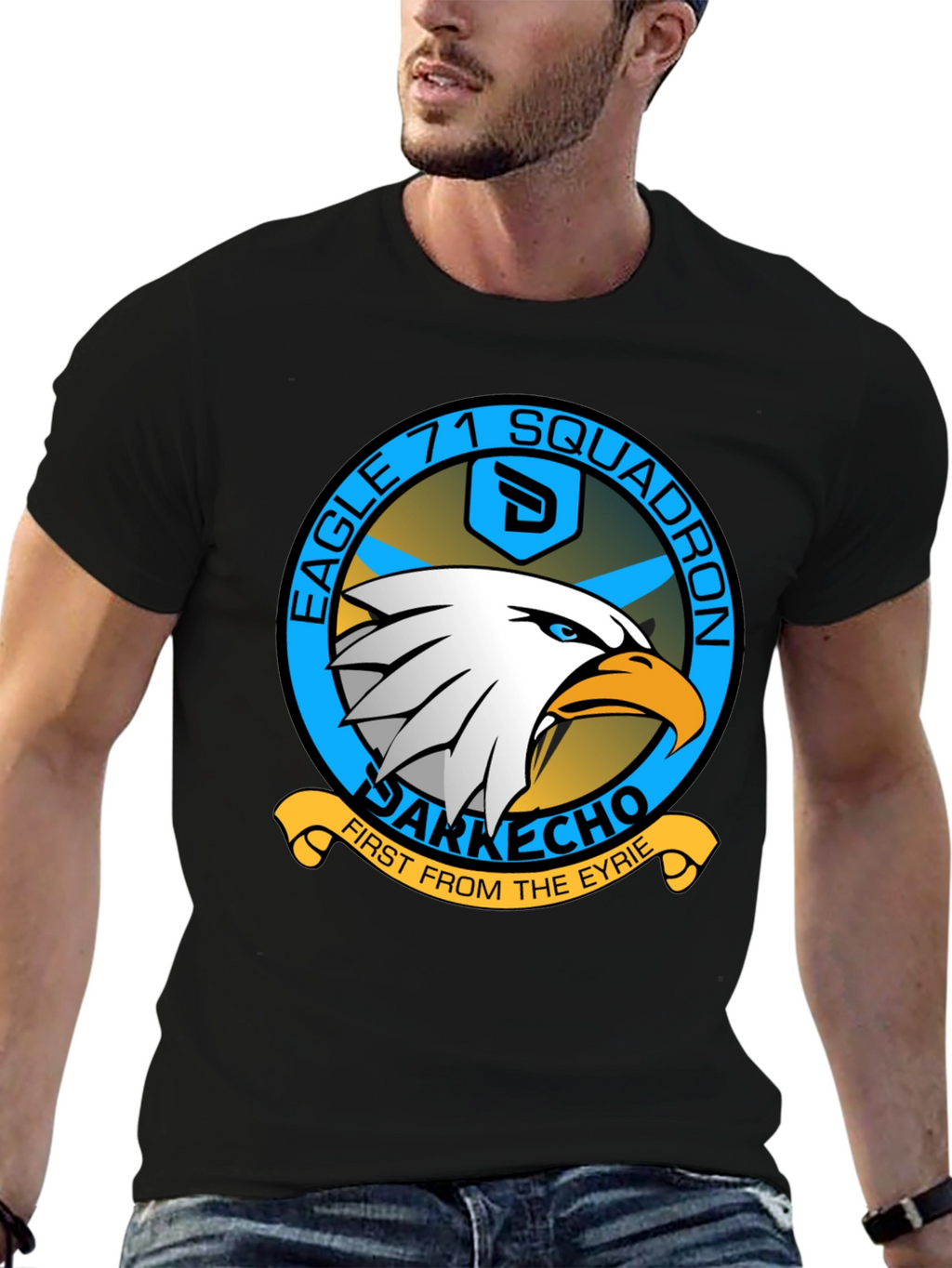 Eagle 71 Squadron Graphic Tee - Darkecho