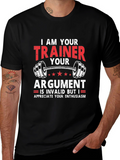 Trainer Argument Funny Workout T-Shirt