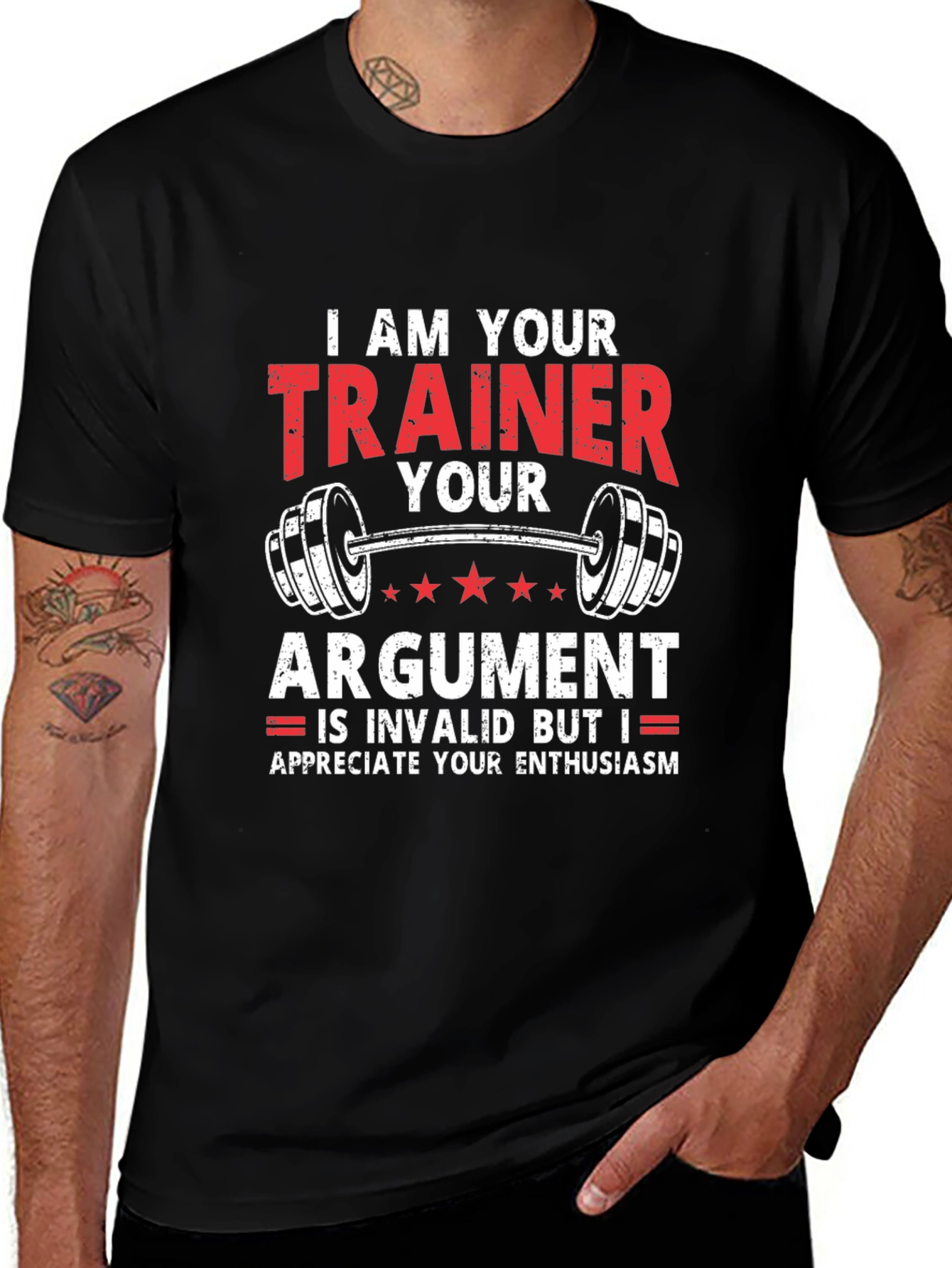 Trainer Argument Funny Workout T-Shirt