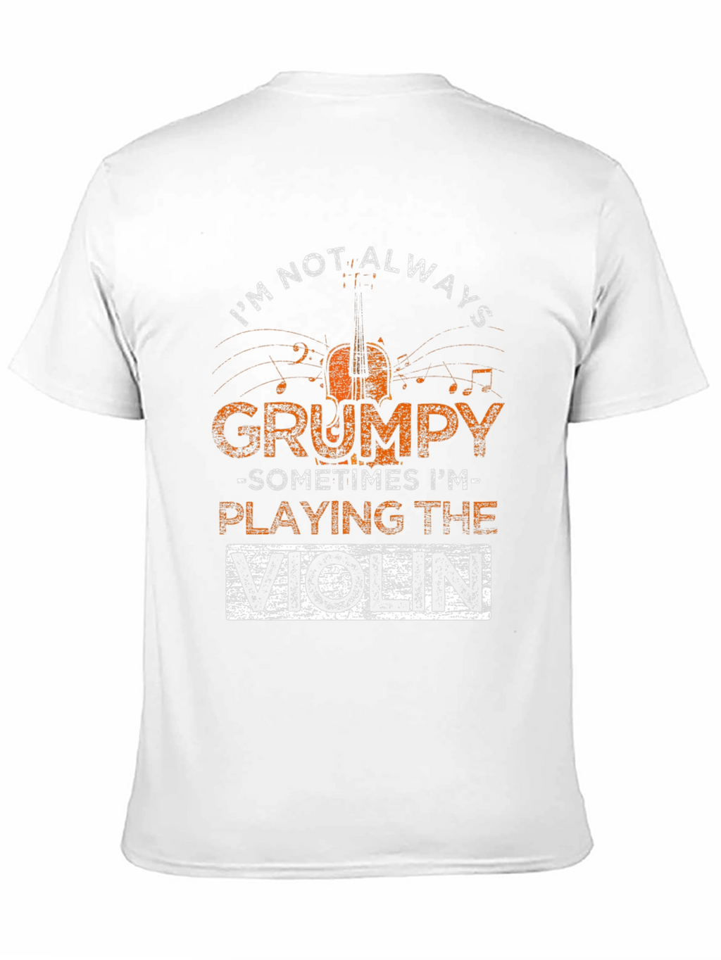 Grumpy Violinist Graphic T-Shirt