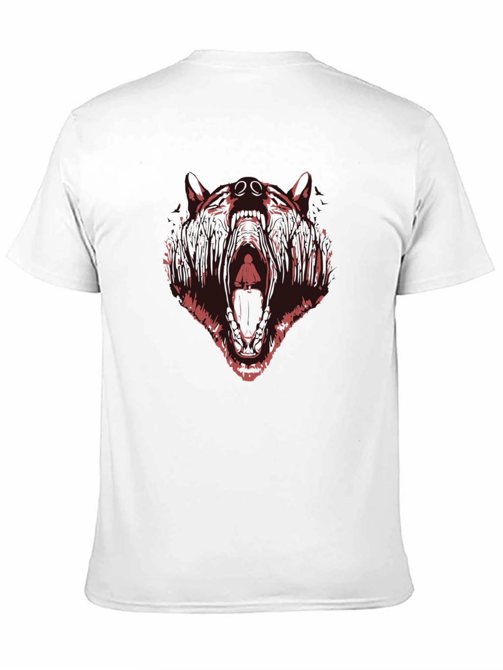 Bear Graphic Tee - Mens Black T-Shirt