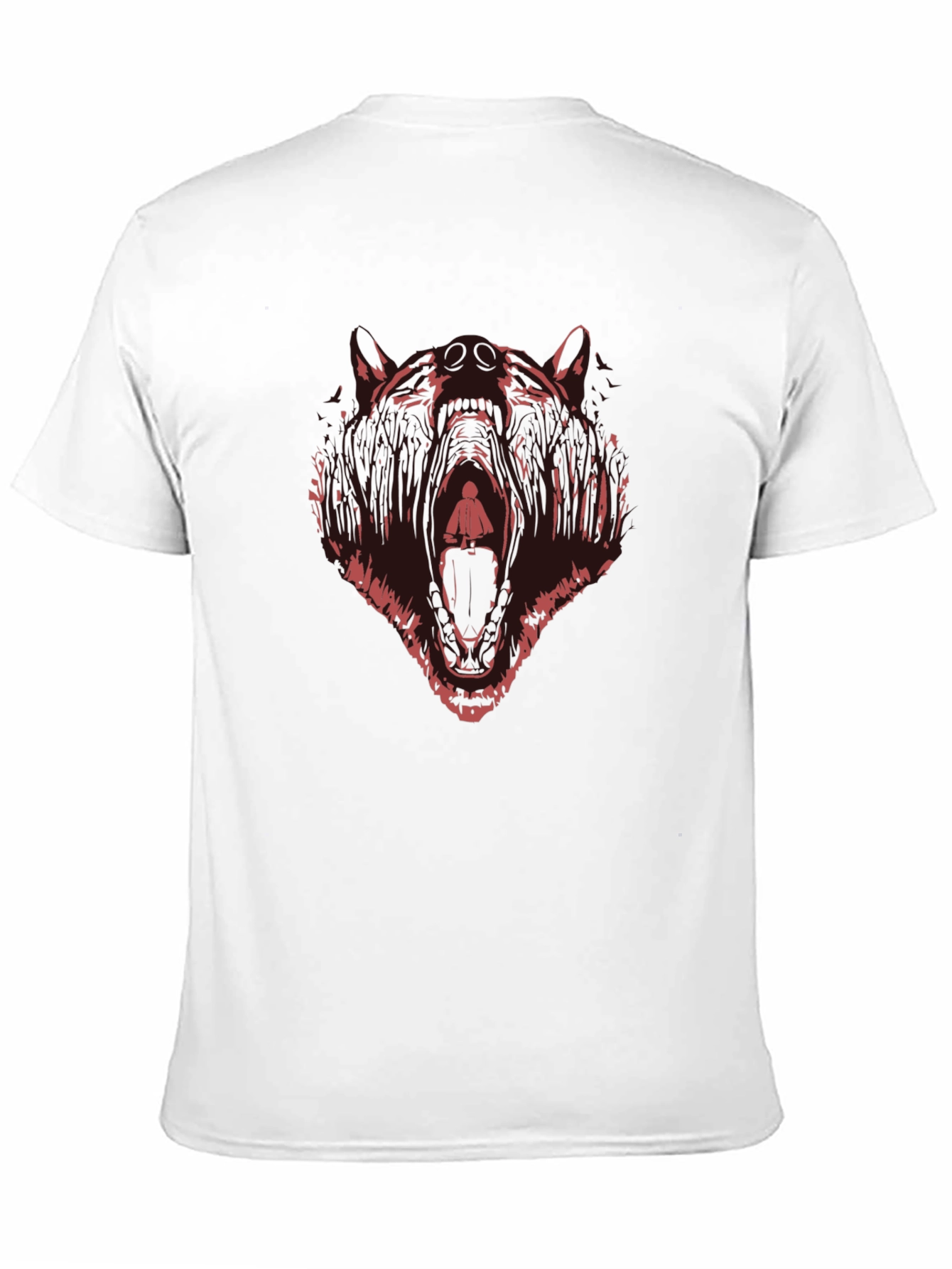 Bear Graphic Tee - Mens Black T-Shirt