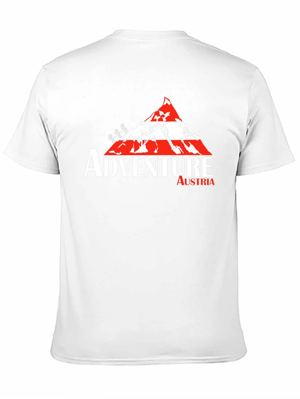 Adventure Austria Graphic Tee | Black Cotton T-Shirt