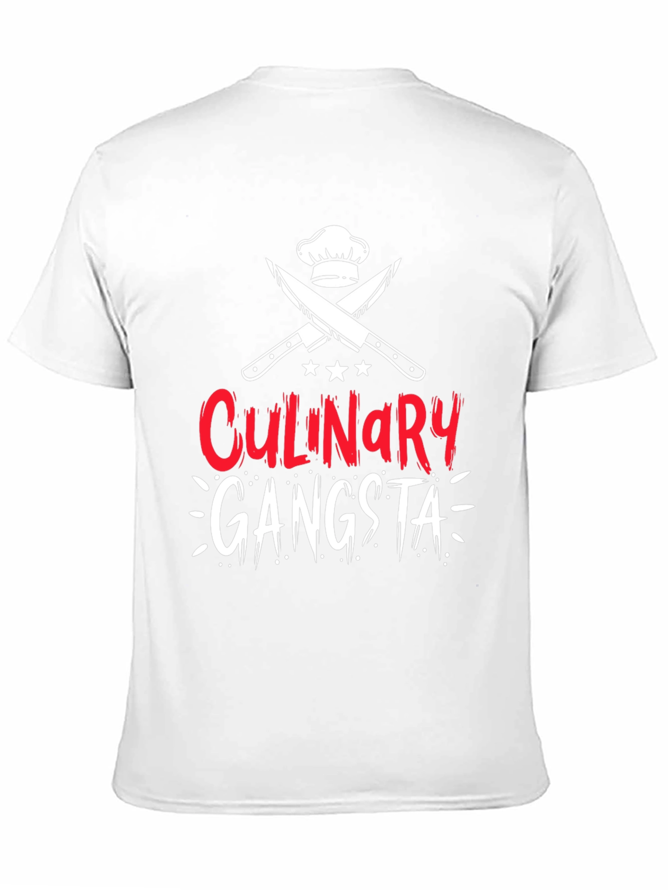 Culinary Gangsta T-Shirt - Chef Humor
