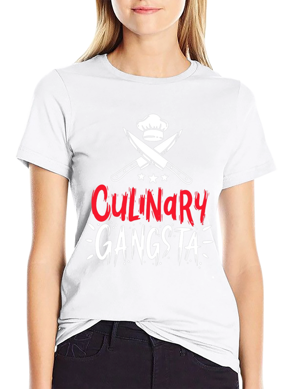 Culinary Gangsta T-Shirt - Chef Humor