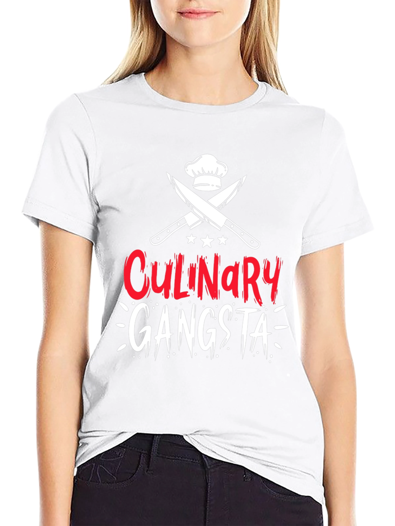 Culinary Gangsta T-Shirt - Chef Humor