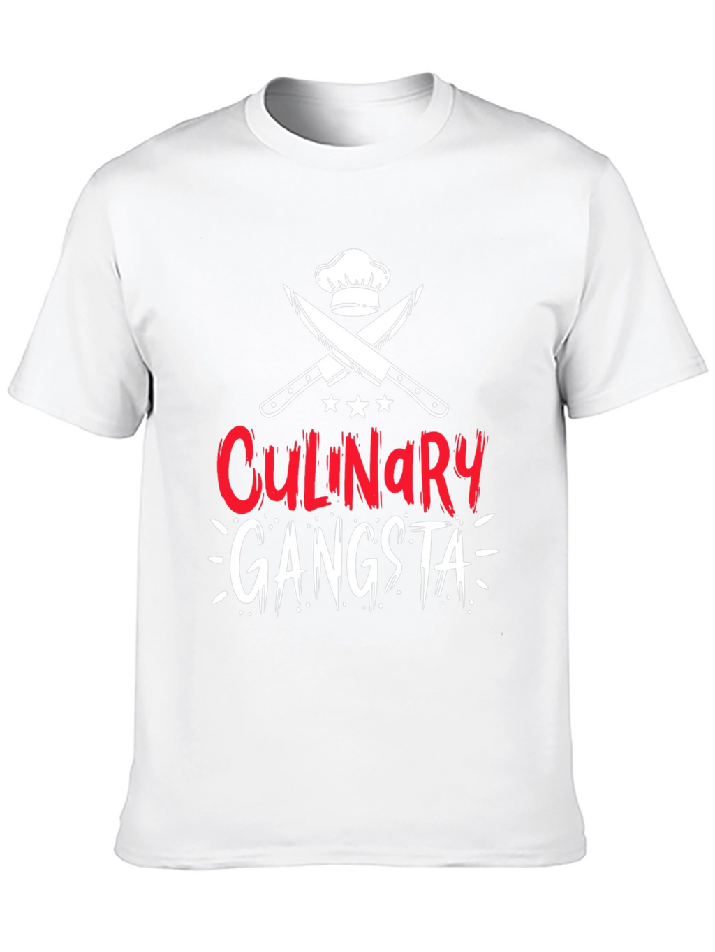 Culinary Gangsta T-Shirt - Chef Humor