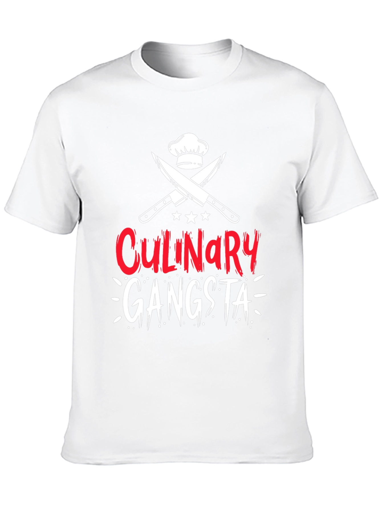 Culinary Gangsta T-Shirt - Chef Humor