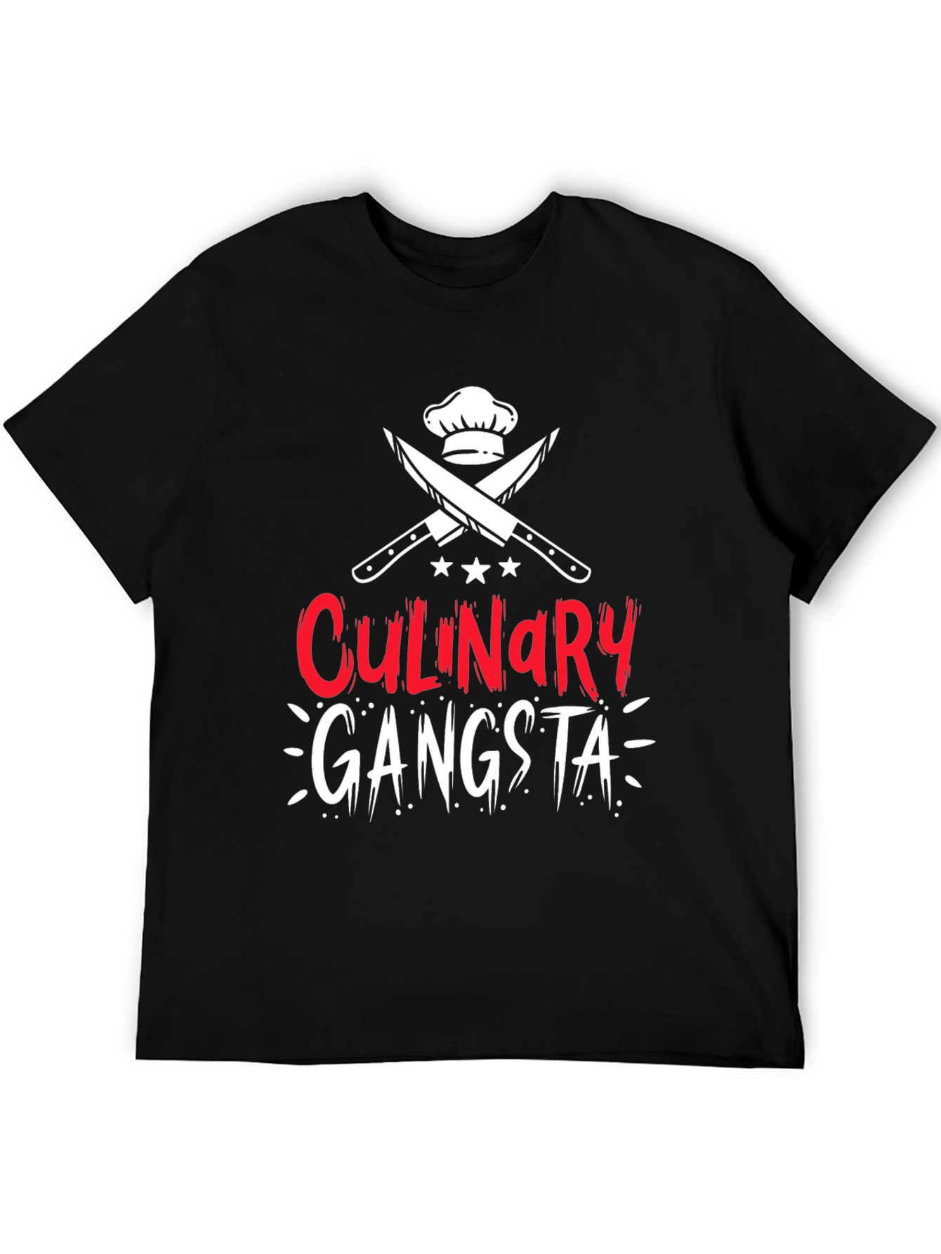 Culinary Gangsta T-Shirt - Chef Humor