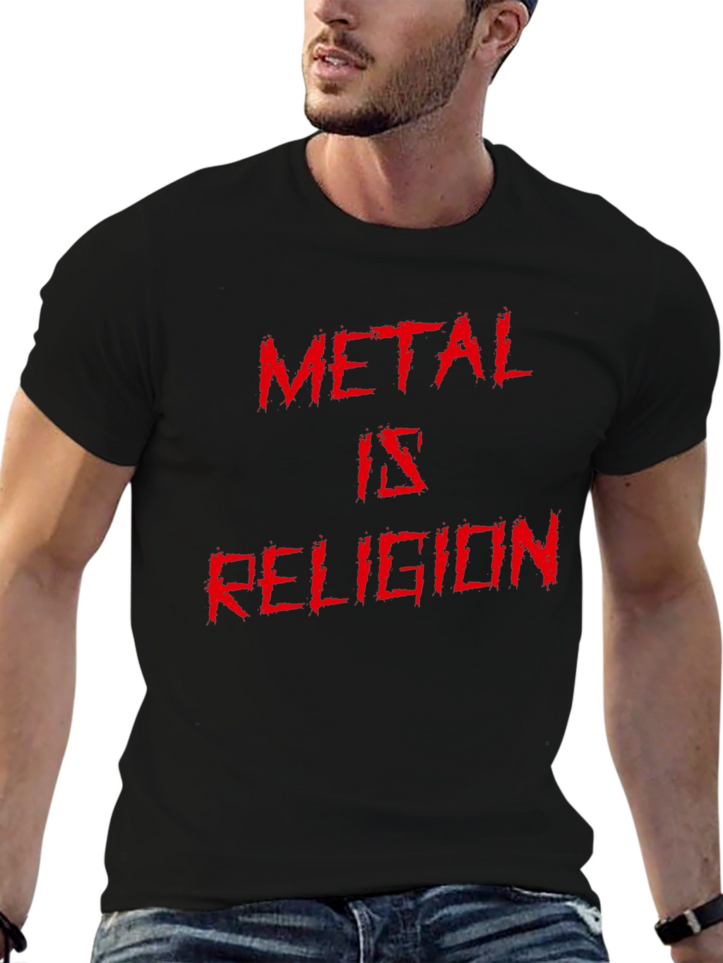 Metal is Religion Black T-Shirt
