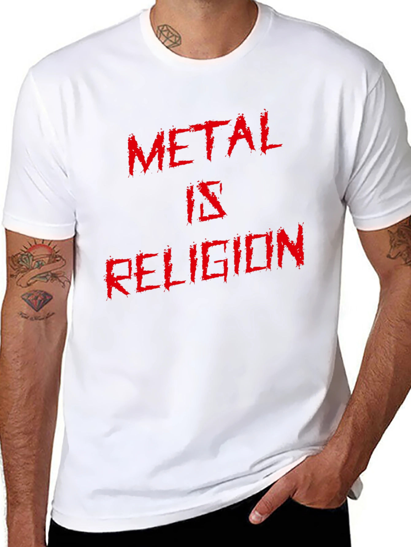 Metal is Religion Black T-Shirt