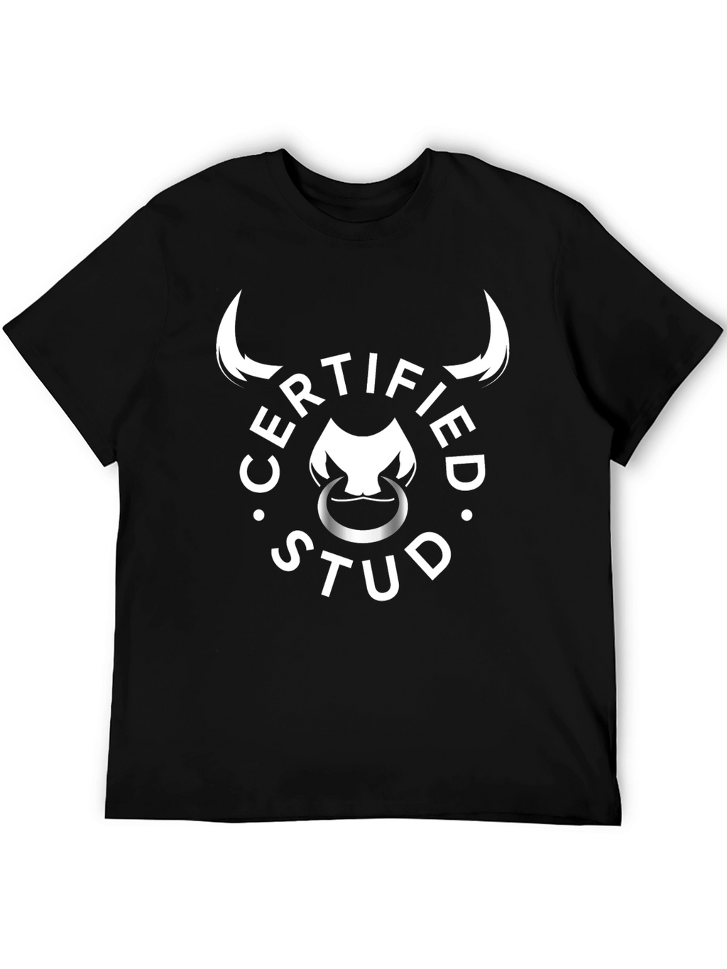 Certified Stud Graphic Tee - Black