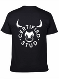 Certified Stud Graphic Tee - Black