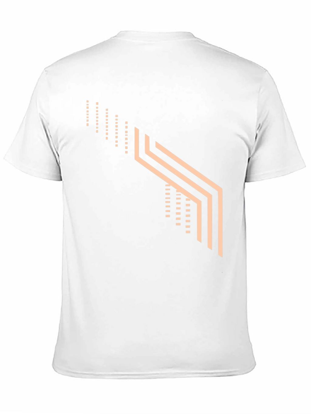 Modern Graphic Tee - Geometric Design