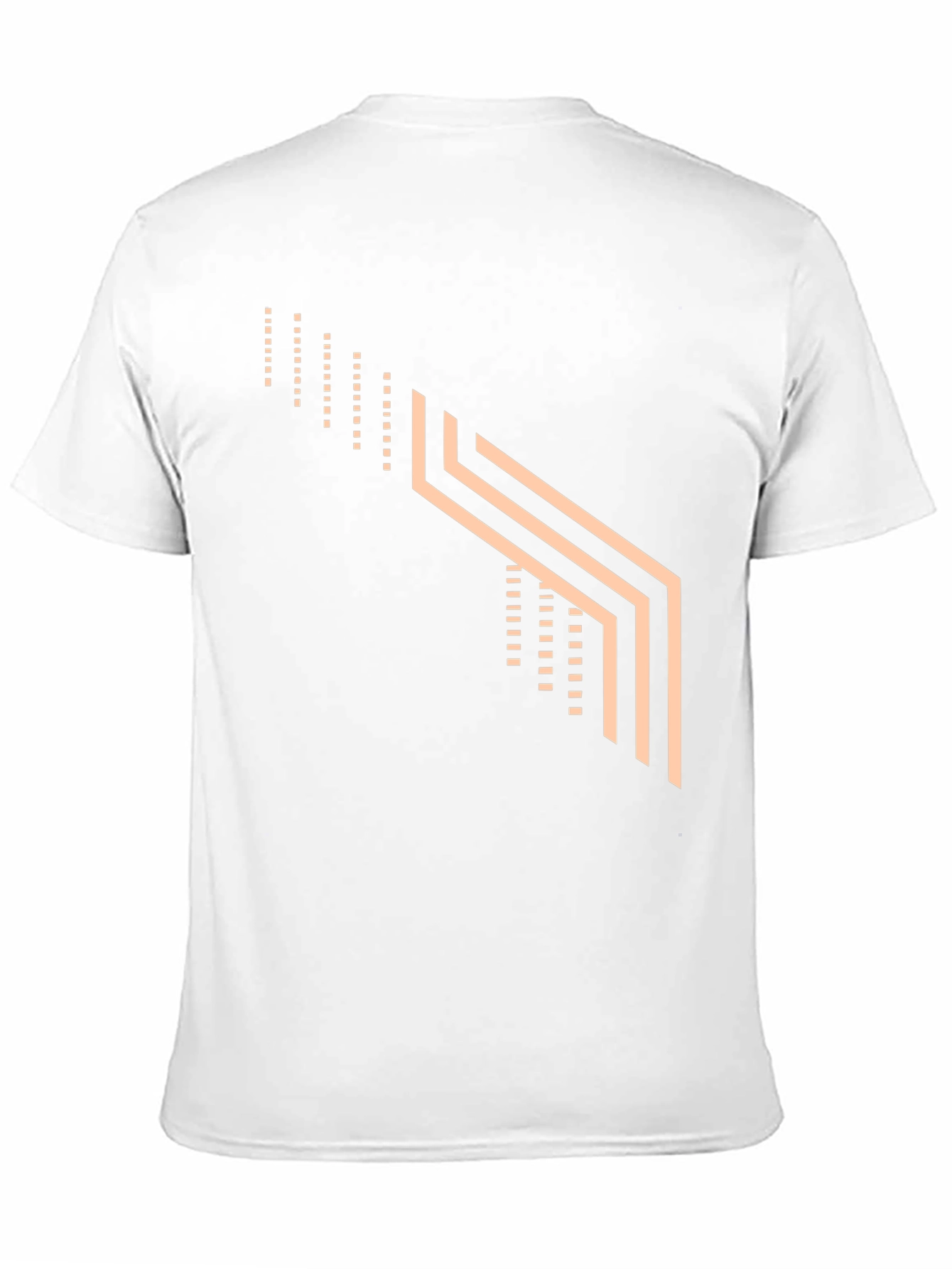 Modern Graphic Tee - Geometric Design