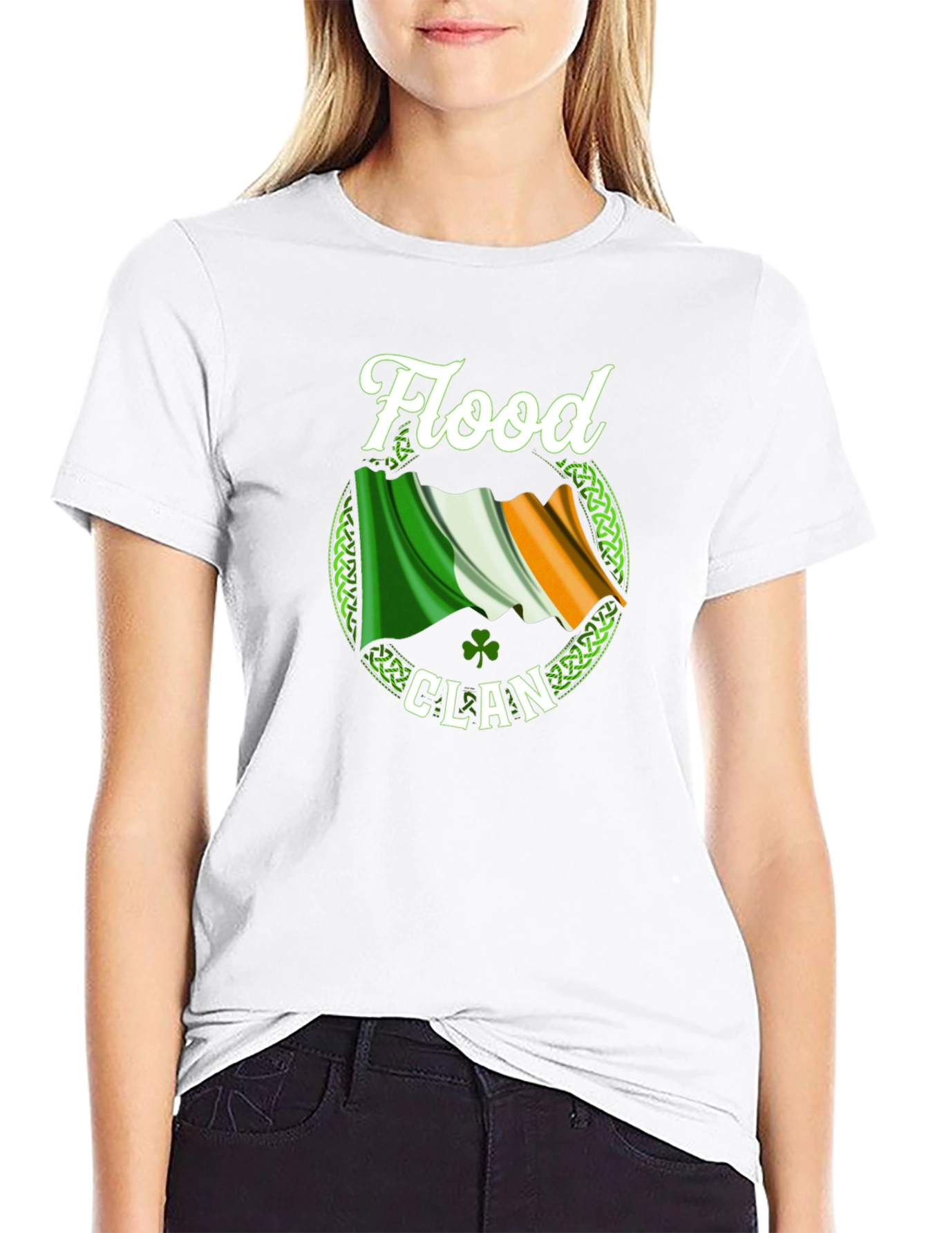 Flood Clan Irish Flag T-Shirt