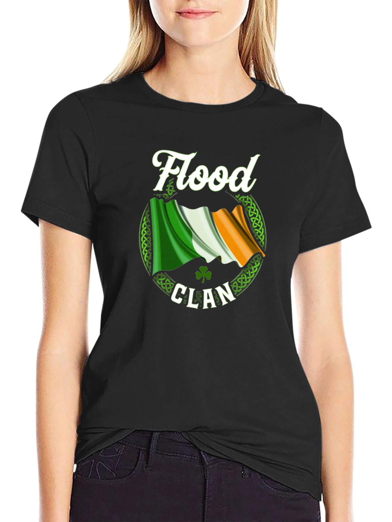 Flood Clan Irish Flag T-Shirt