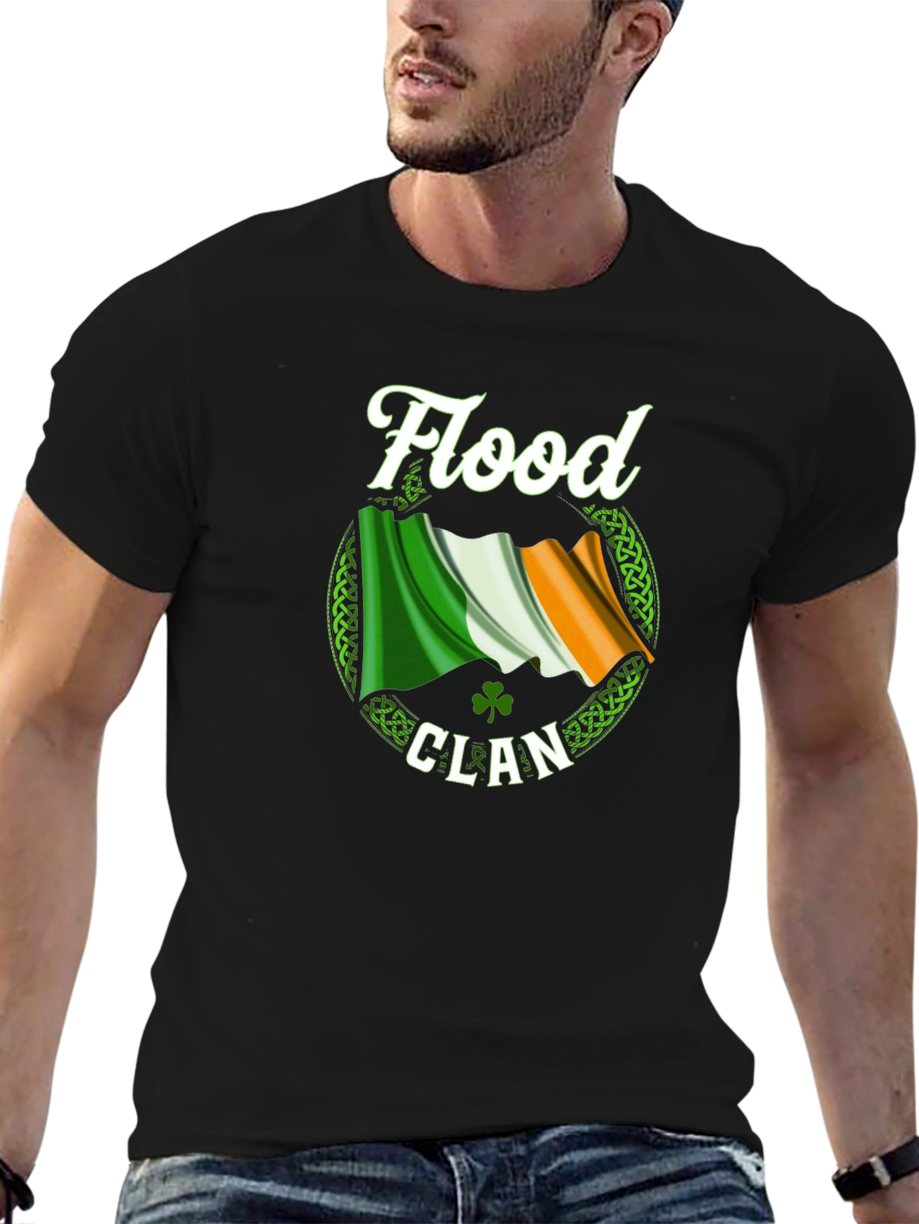 Flood Clan Irish Flag T-Shirt