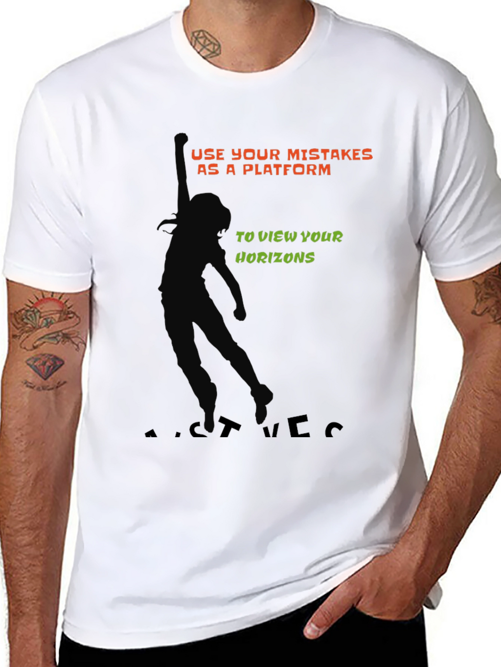 Motivational T-Shirt - Use Your Mistakes