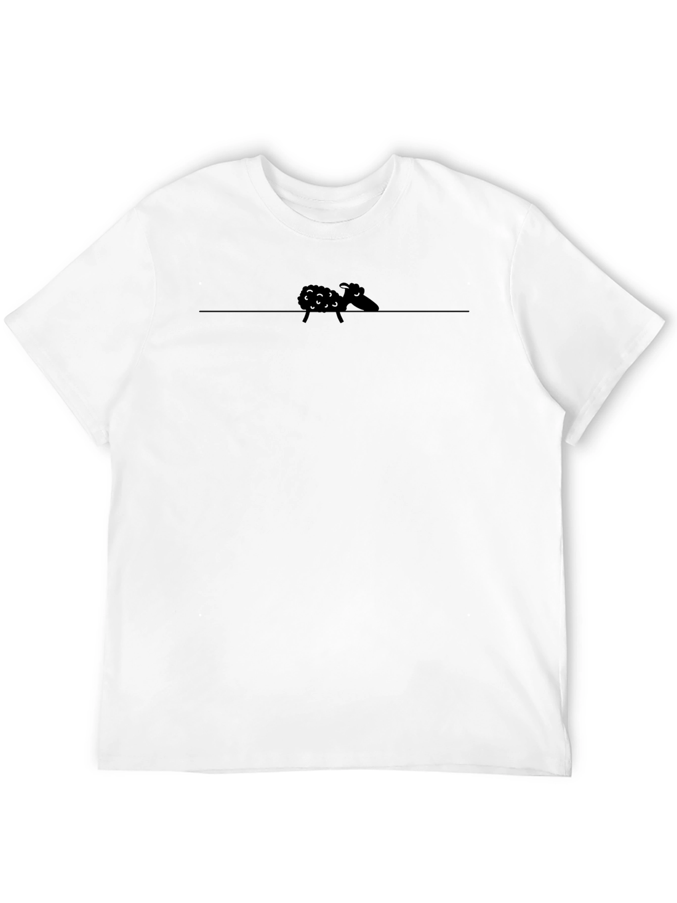 Black Sheep T-Shirt - Quirky Graphic Tee