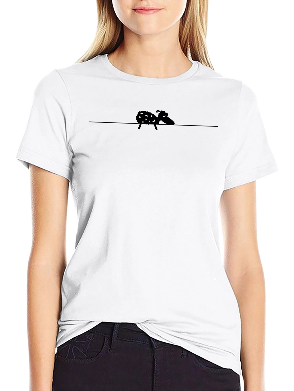 Black Sheep T-Shirt - Quirky Graphic Tee